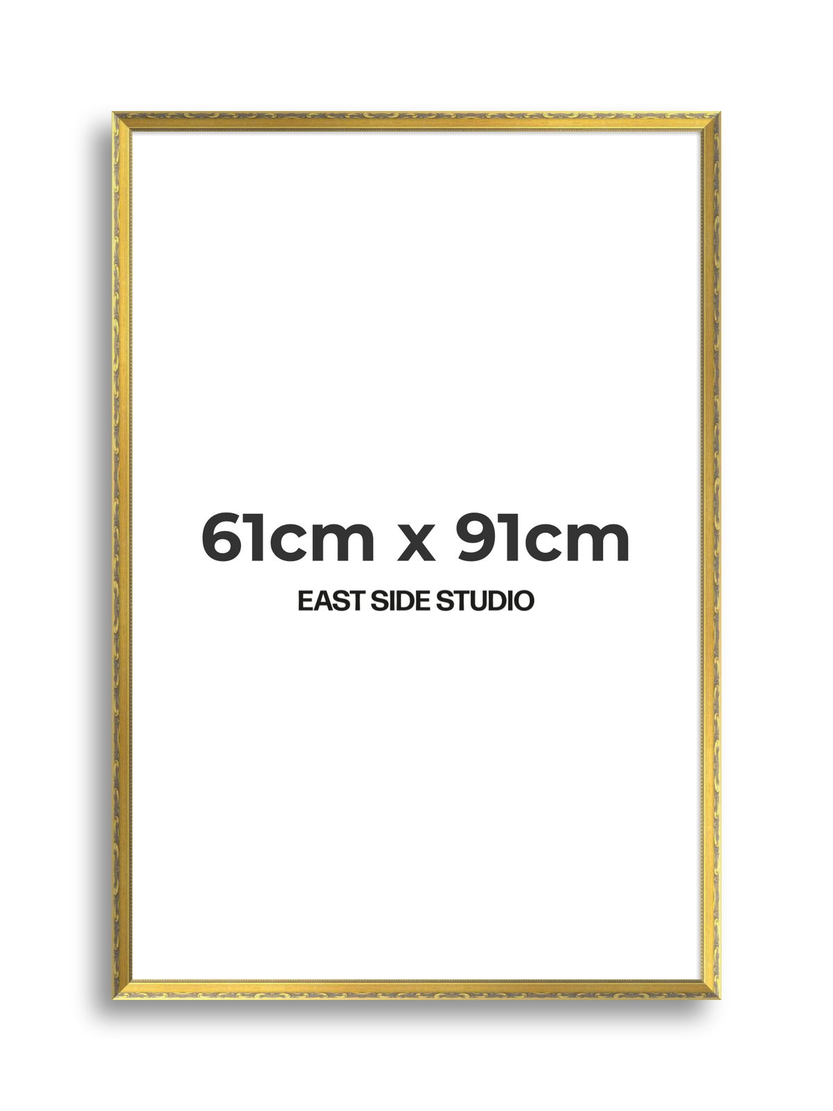 Florin Gold 61cm x 91cm picture frame