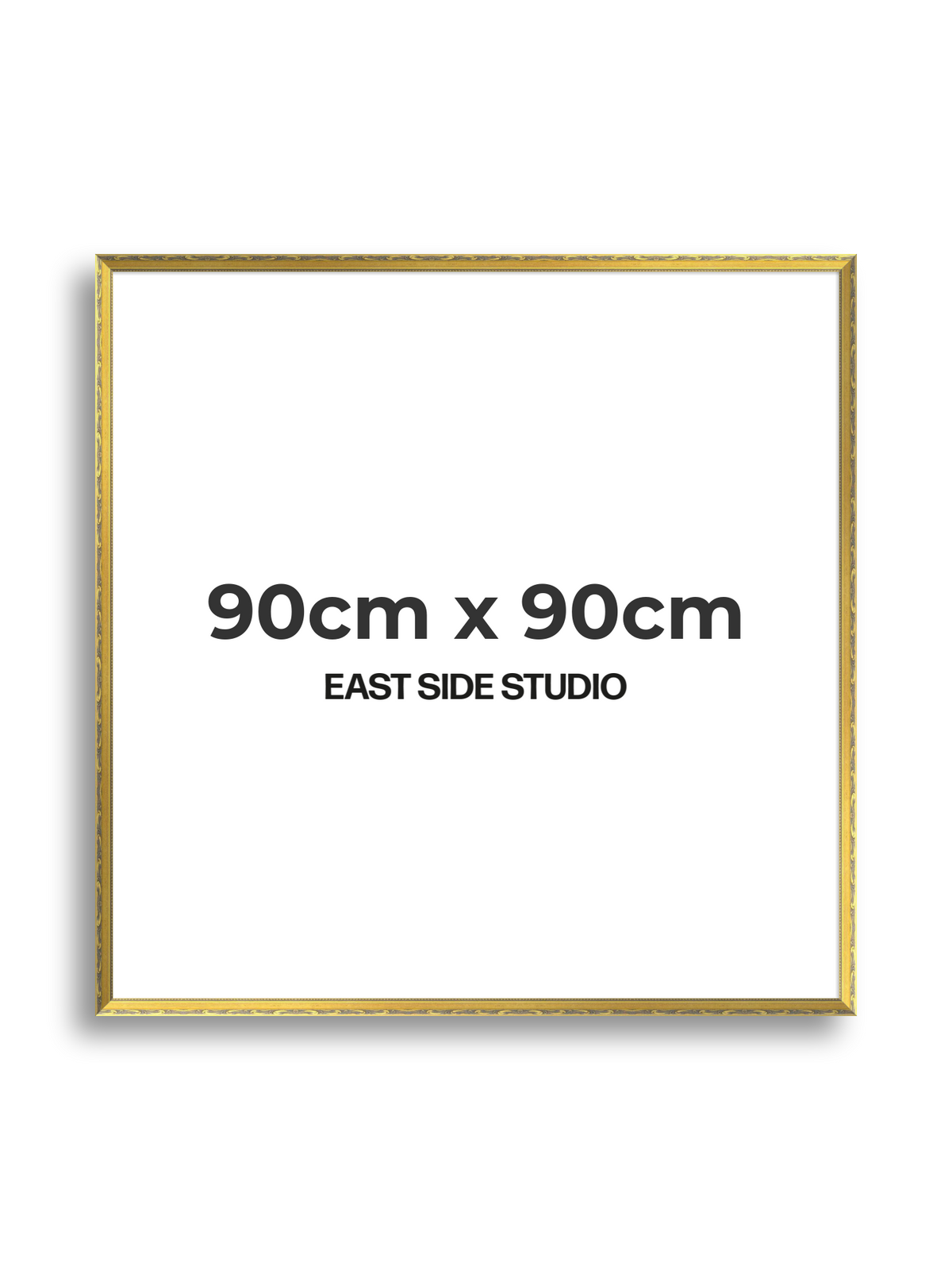 Florin Gold 90cm x 90cm picture frame