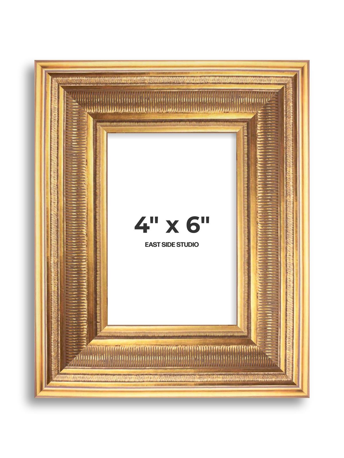 Colonnade Gold 4" x 6" picture frame