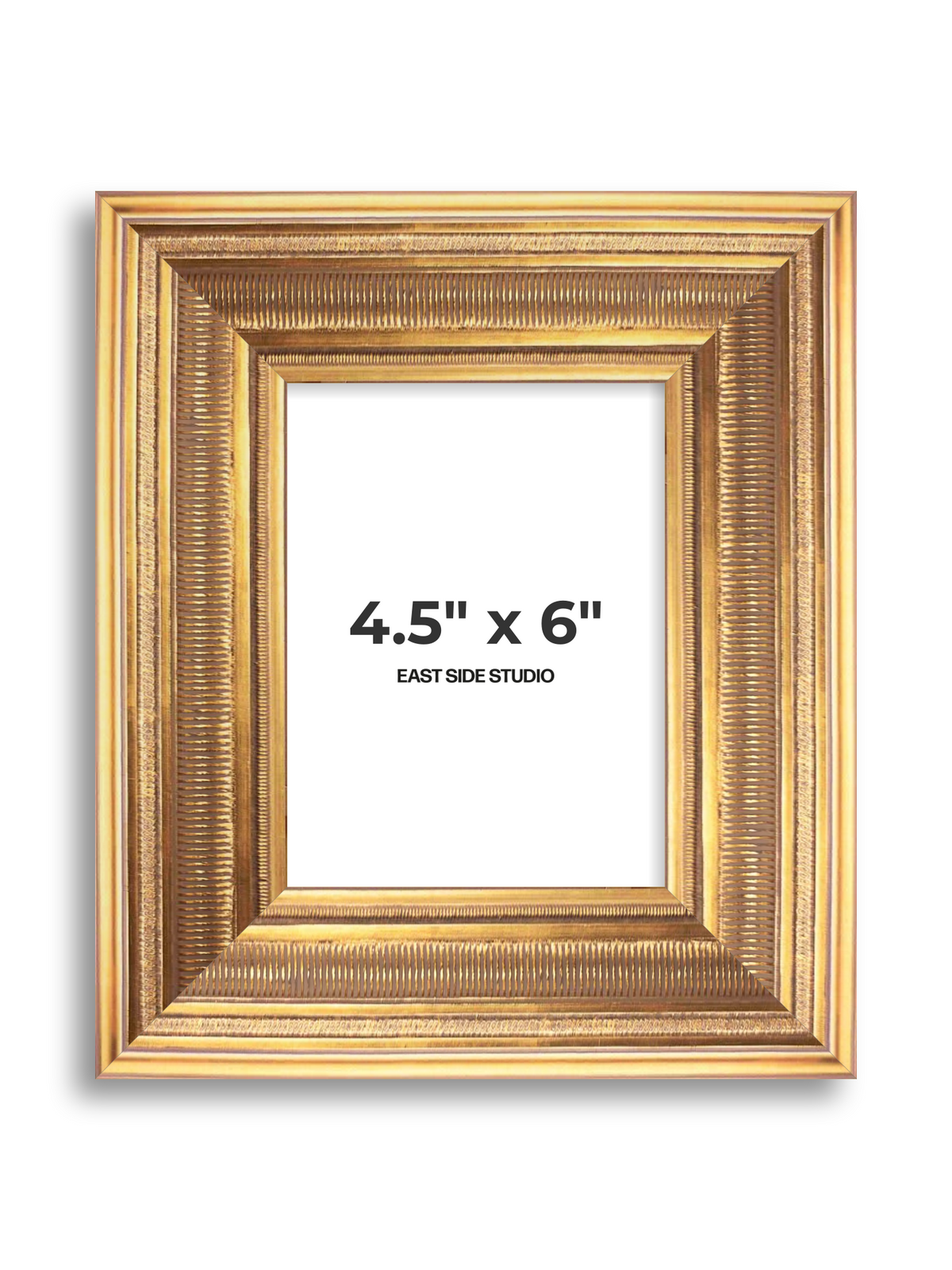 Colonnade Gold 4.5" x 6" picture frame