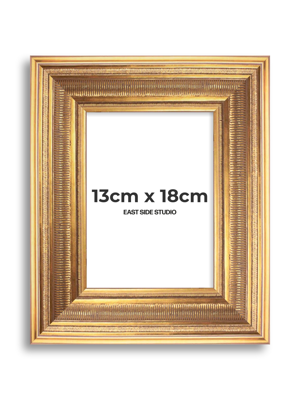 Colonnade Gold 13cm x 18cm picture frame