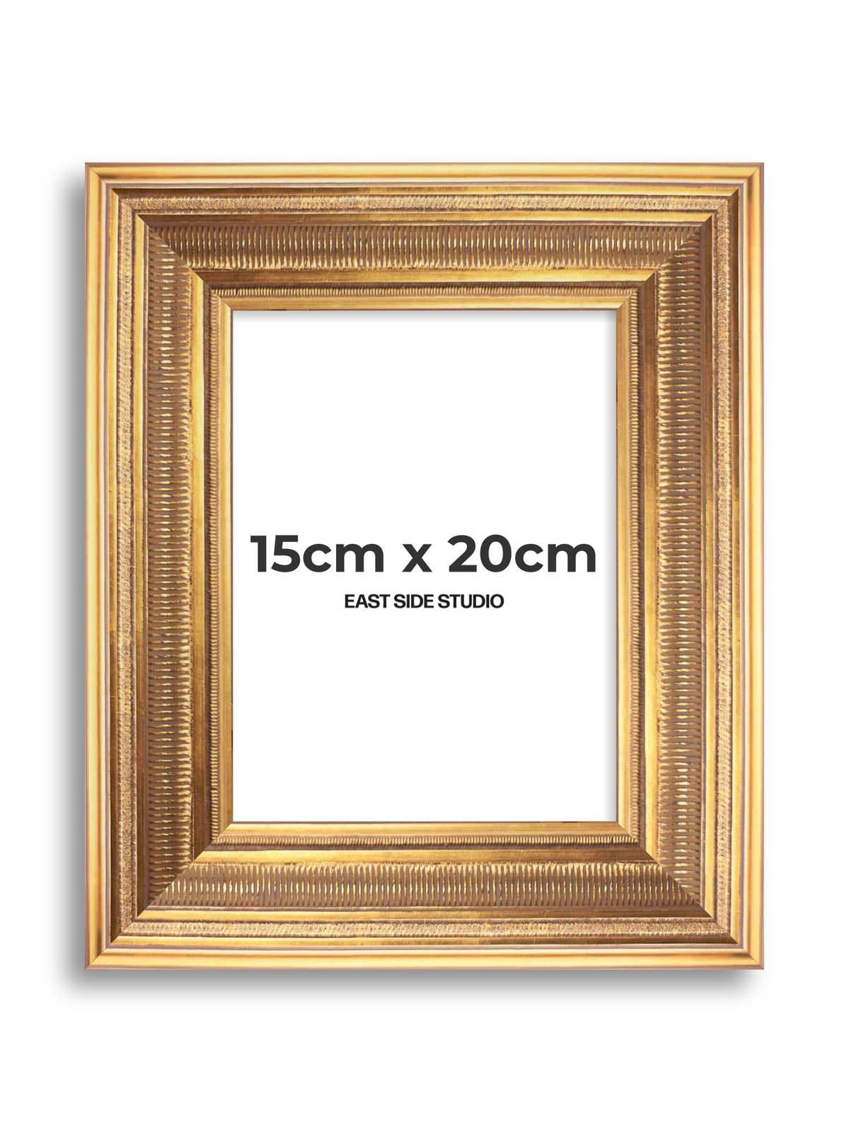 Colonnade Gold 15cm x 20cm picture frame