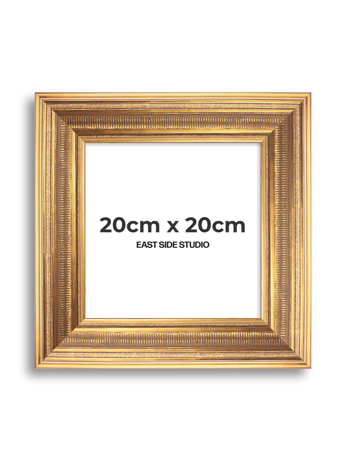 Colonnade Gold 20cm x 20cm picture frame