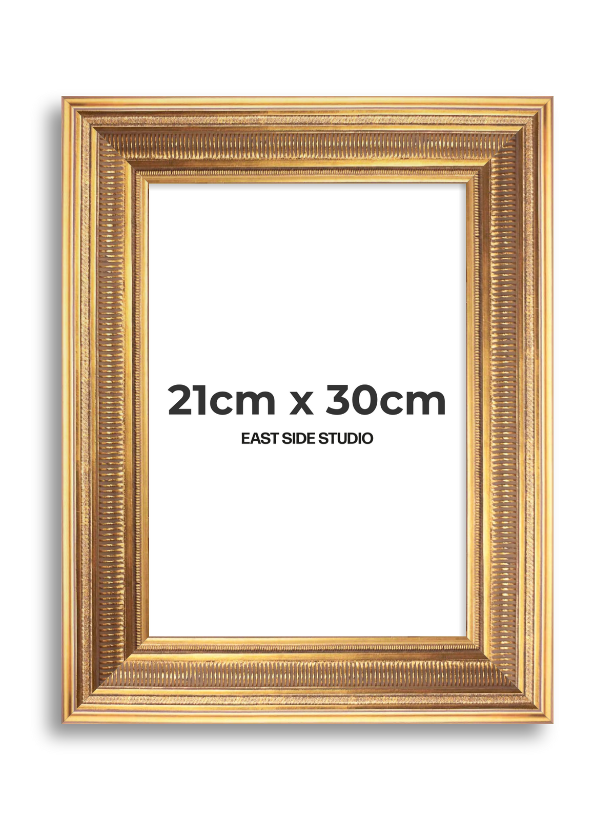 Colonnade Gold 21cm x 30cm picture frame