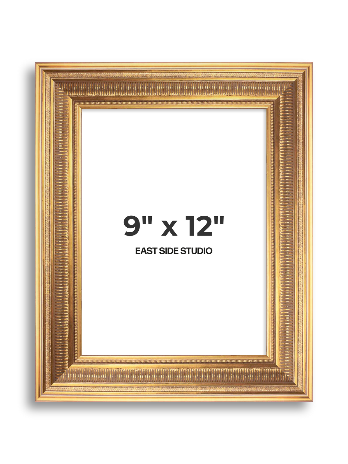 Colonnade Gold 9" x 12" picture frame