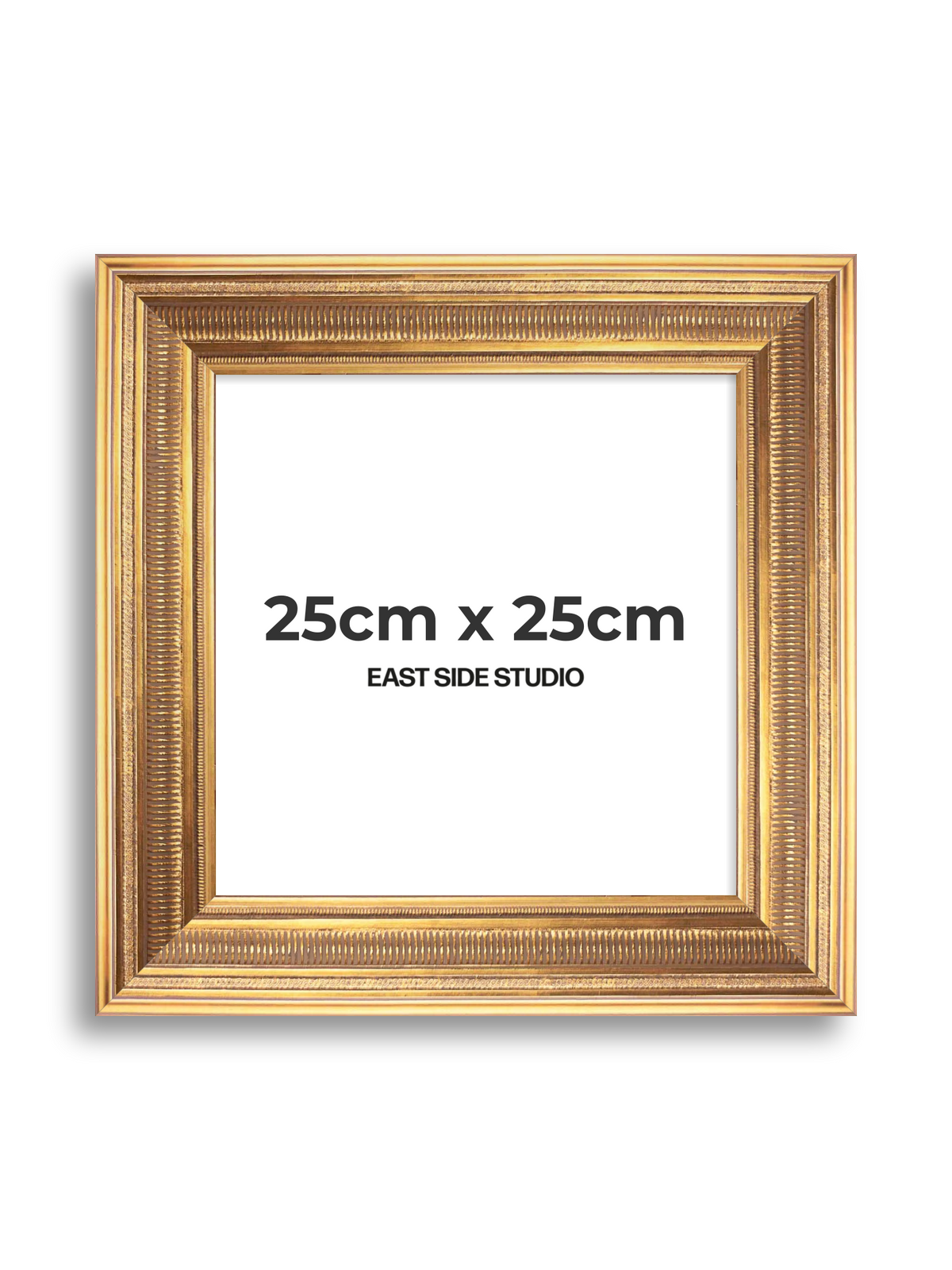 Colonnade Gold 25cm x 25cm picture frame