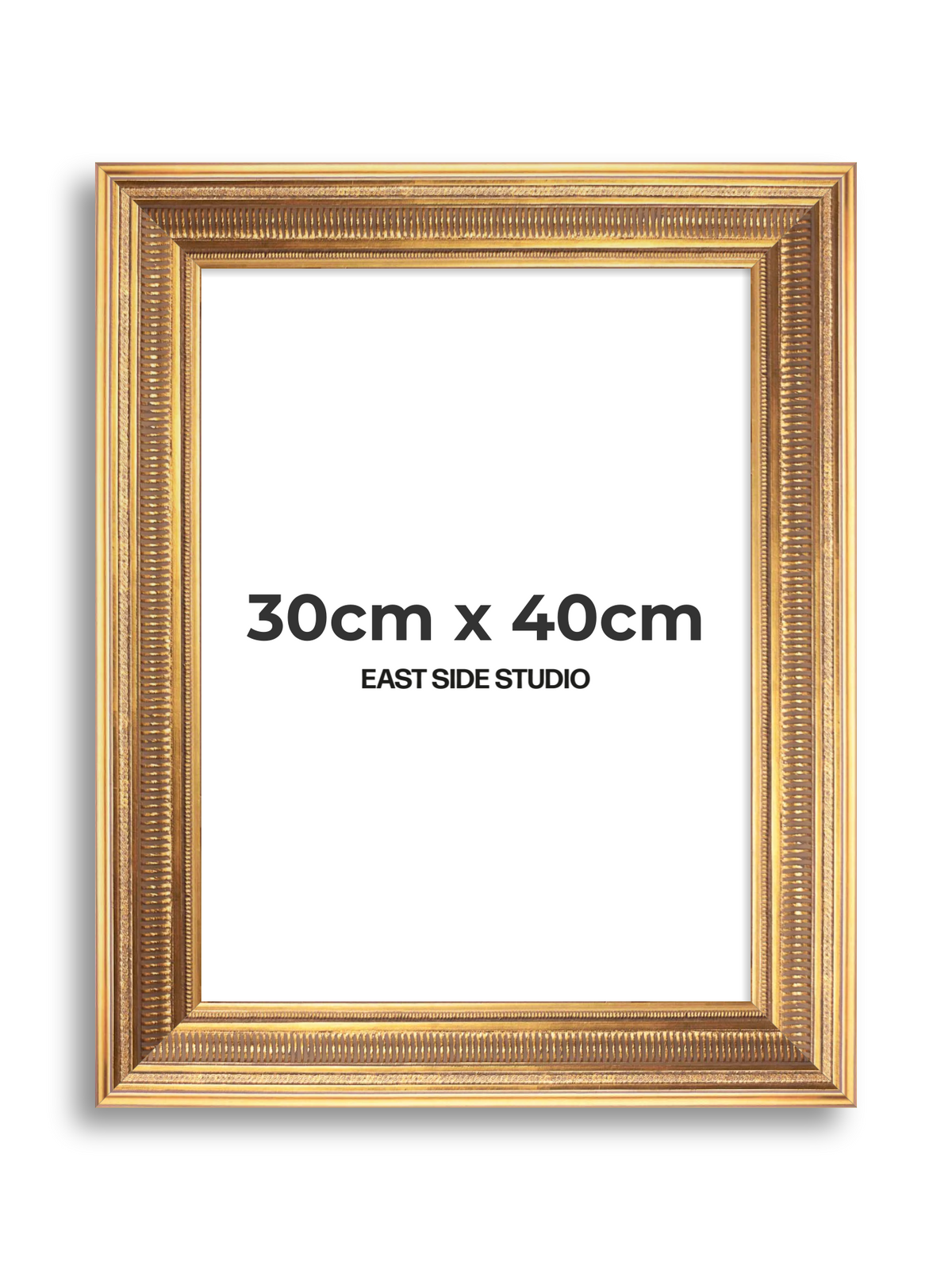 Colonnade Gold 30cm x 40cm picture frame