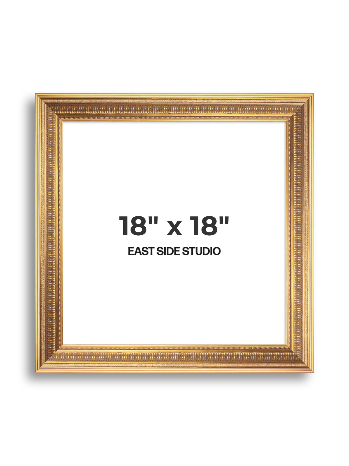 Colonnade Gold 18" x 18" picture frame