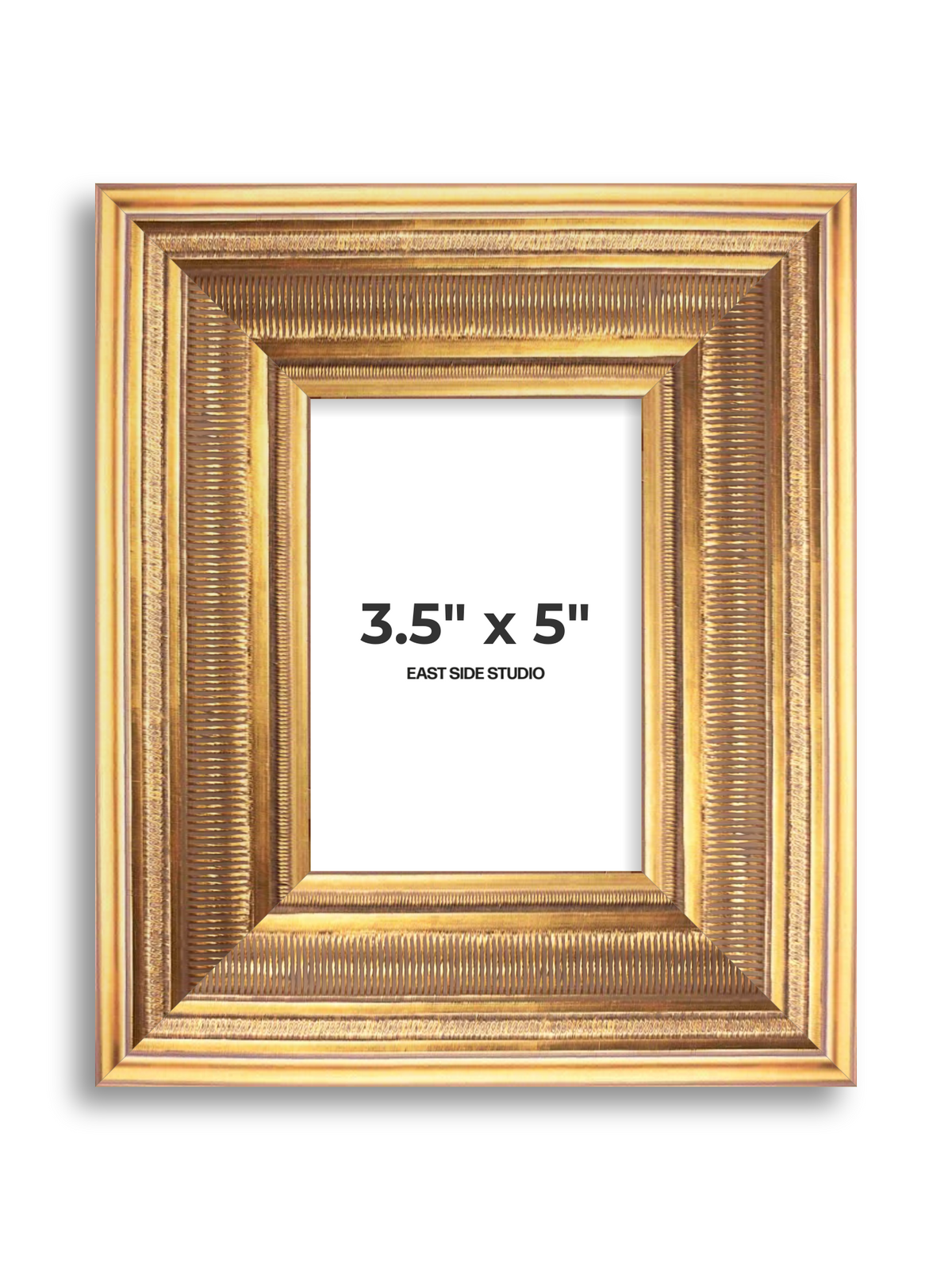 Colonnade Gold 3.5" x 5" picture frame