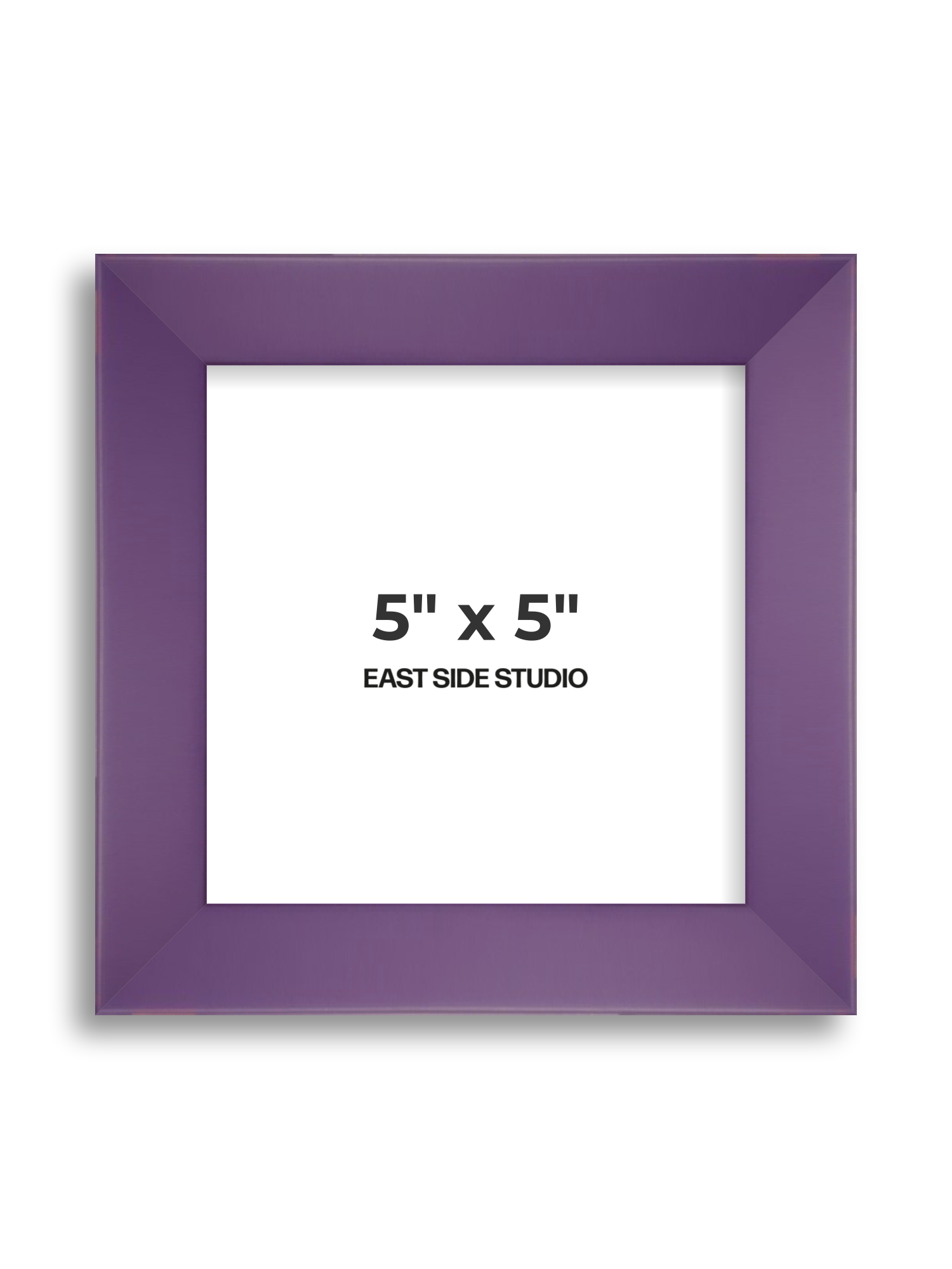 Deep Lilac 5" x 5" picture frame