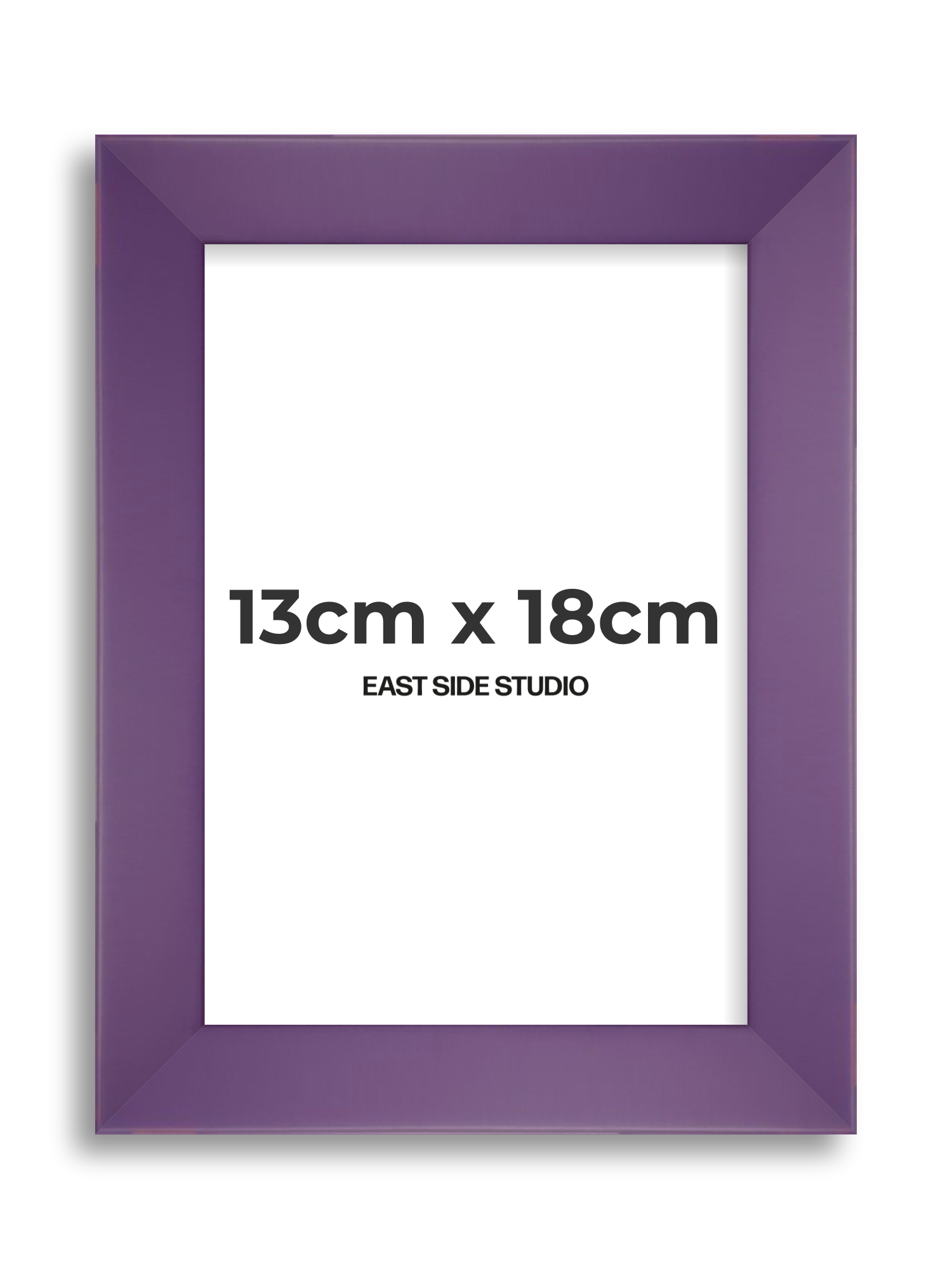Deep Lilac 13cm x 18cm picture frame