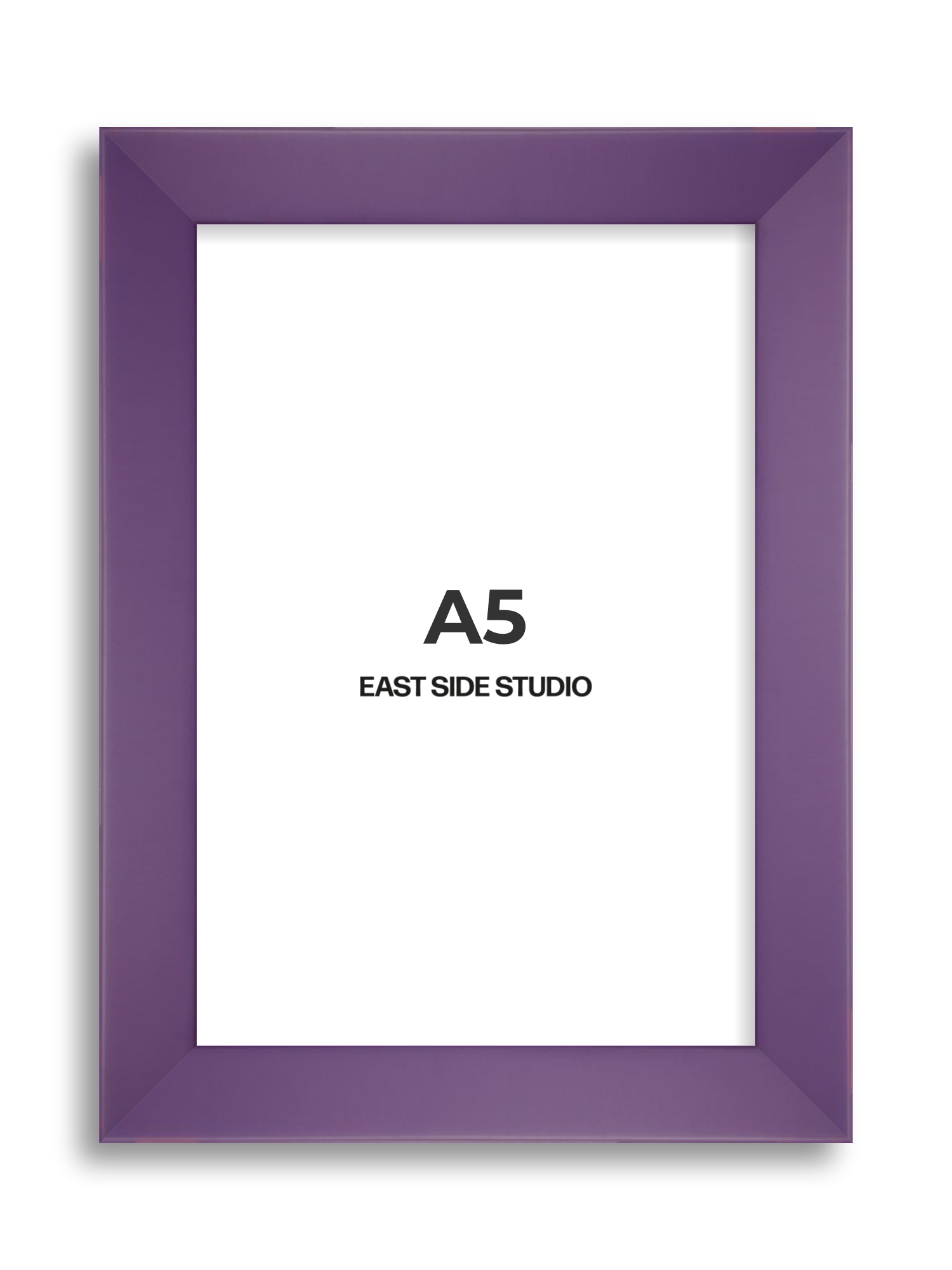Deep Lilac A5 picture frame