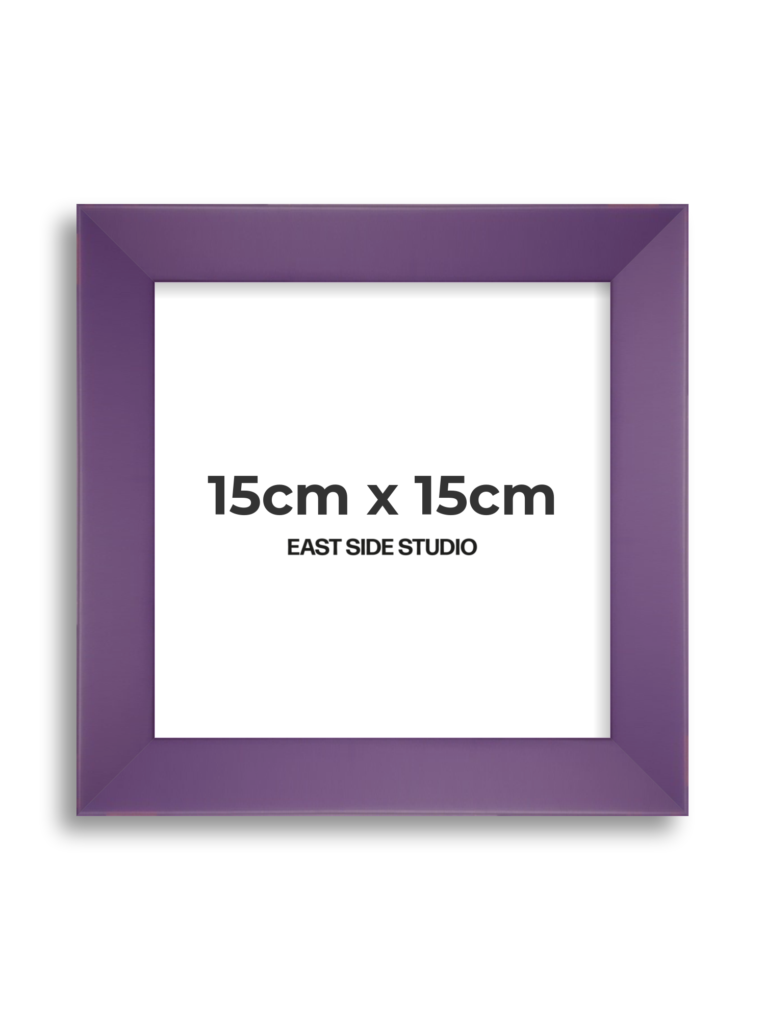 Deep Lilac 15cm x 15cm picture frame