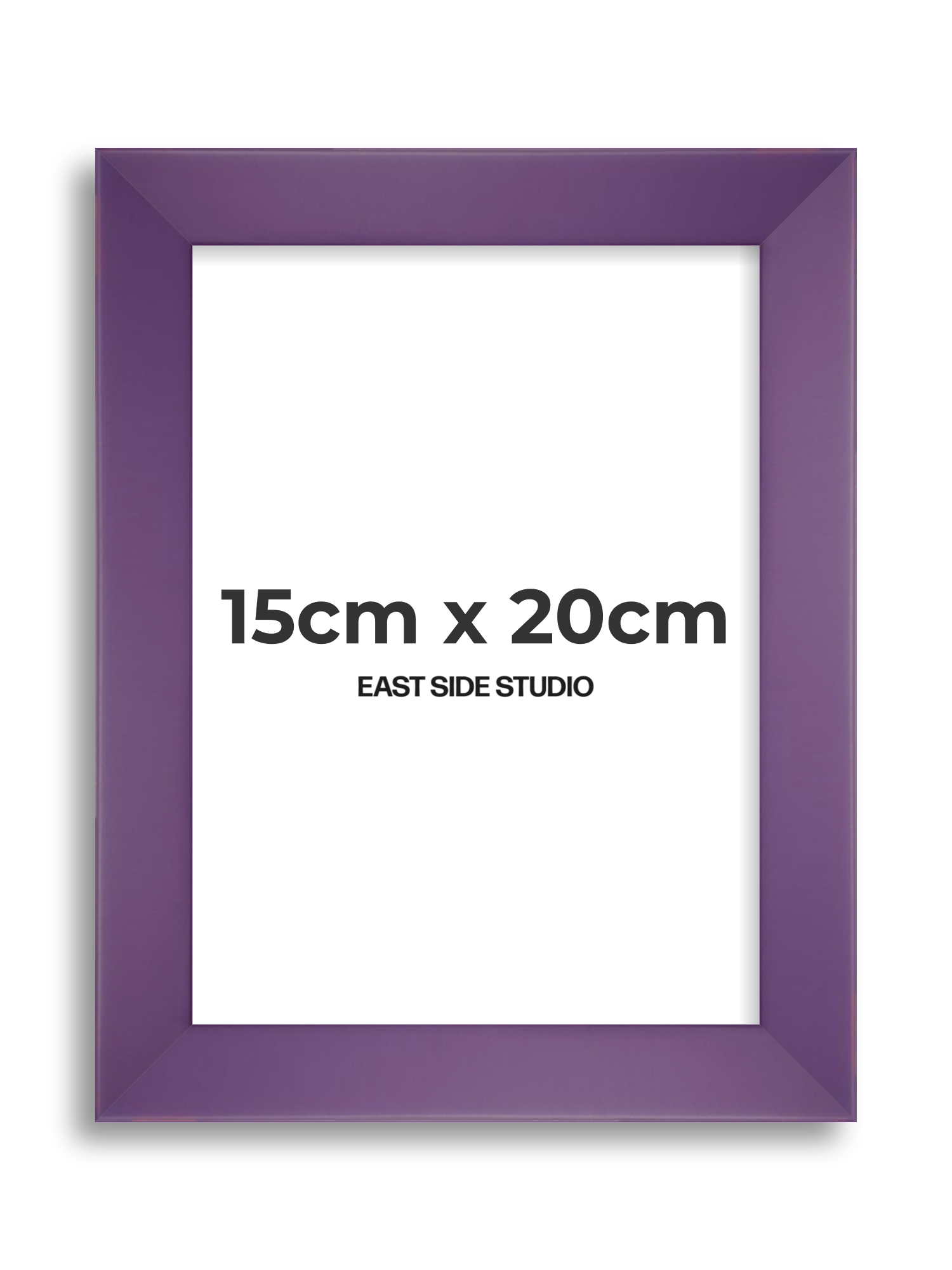 Deep Lilac 15cm x 20cm picture frame