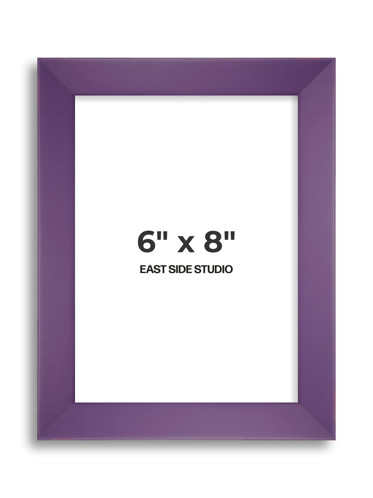 Deep Lilac 6" x 8" picture frame