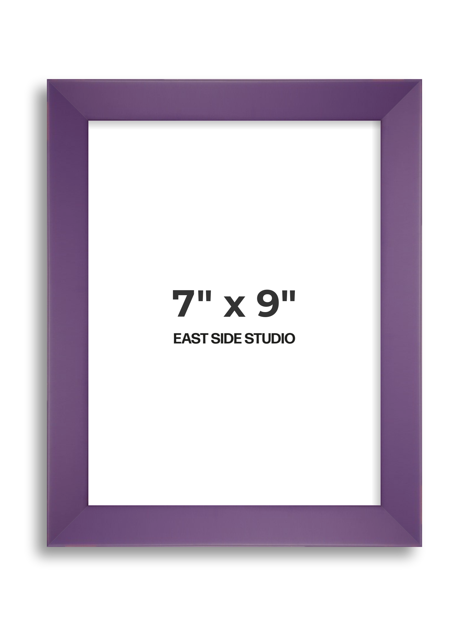 Deep Lilac 7" x 9" picture frame