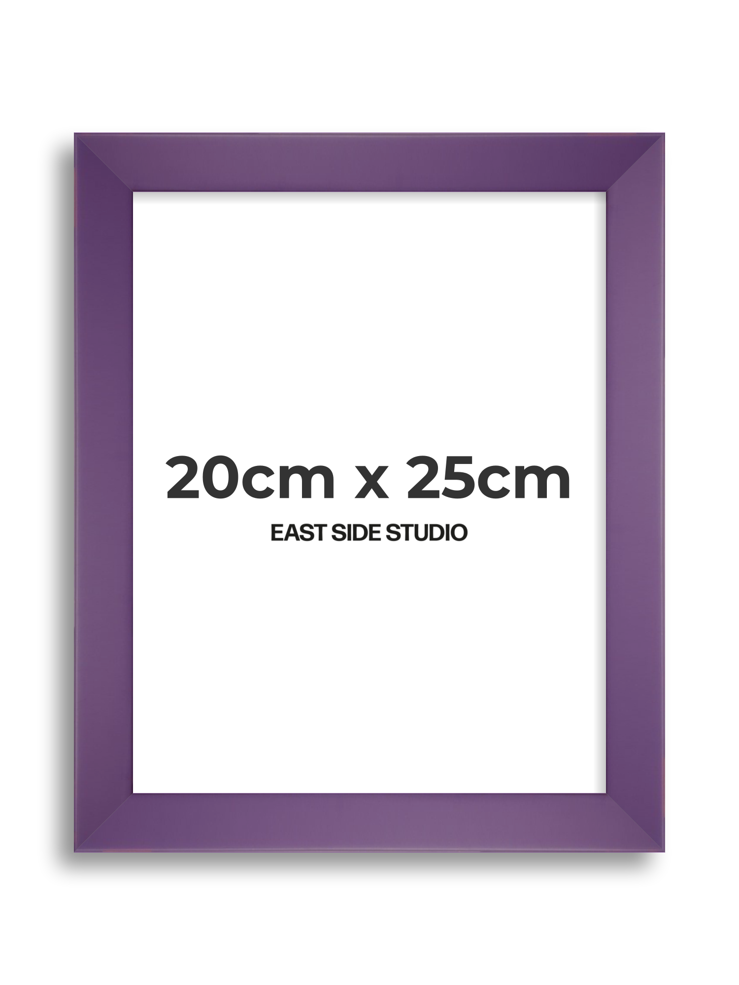Deep Lilac 20cm x 25cm picture frame