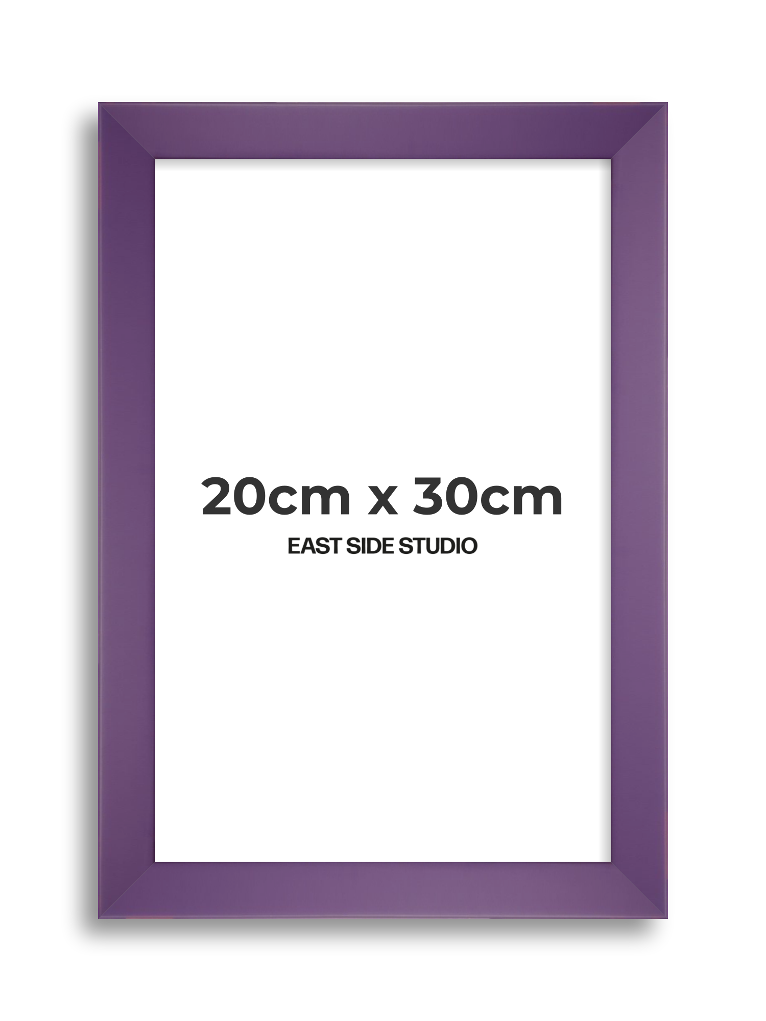 Deep Lilac 20cm x 30cm picture frame