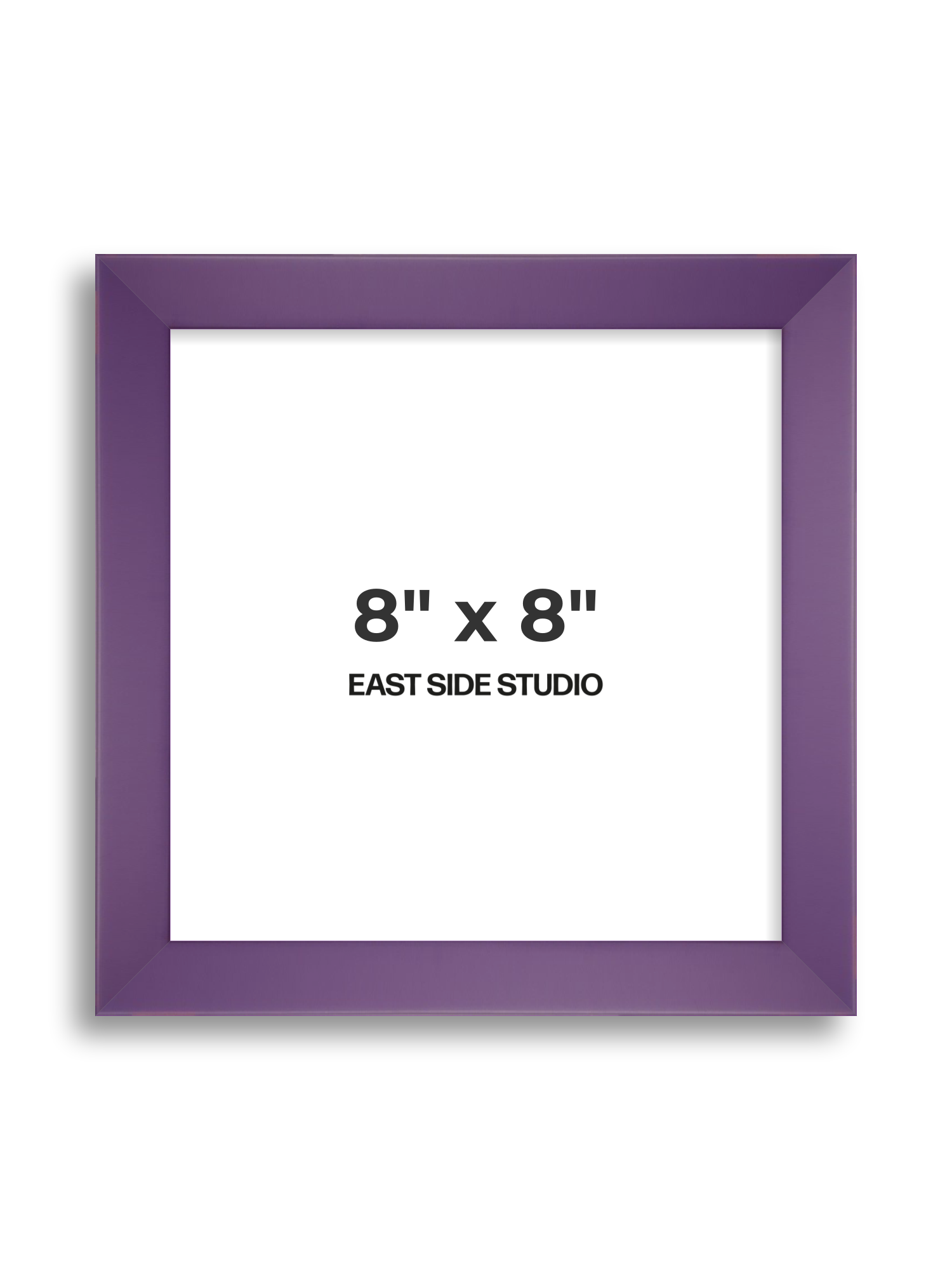 Deep Lilac 8" x 8" picture frame