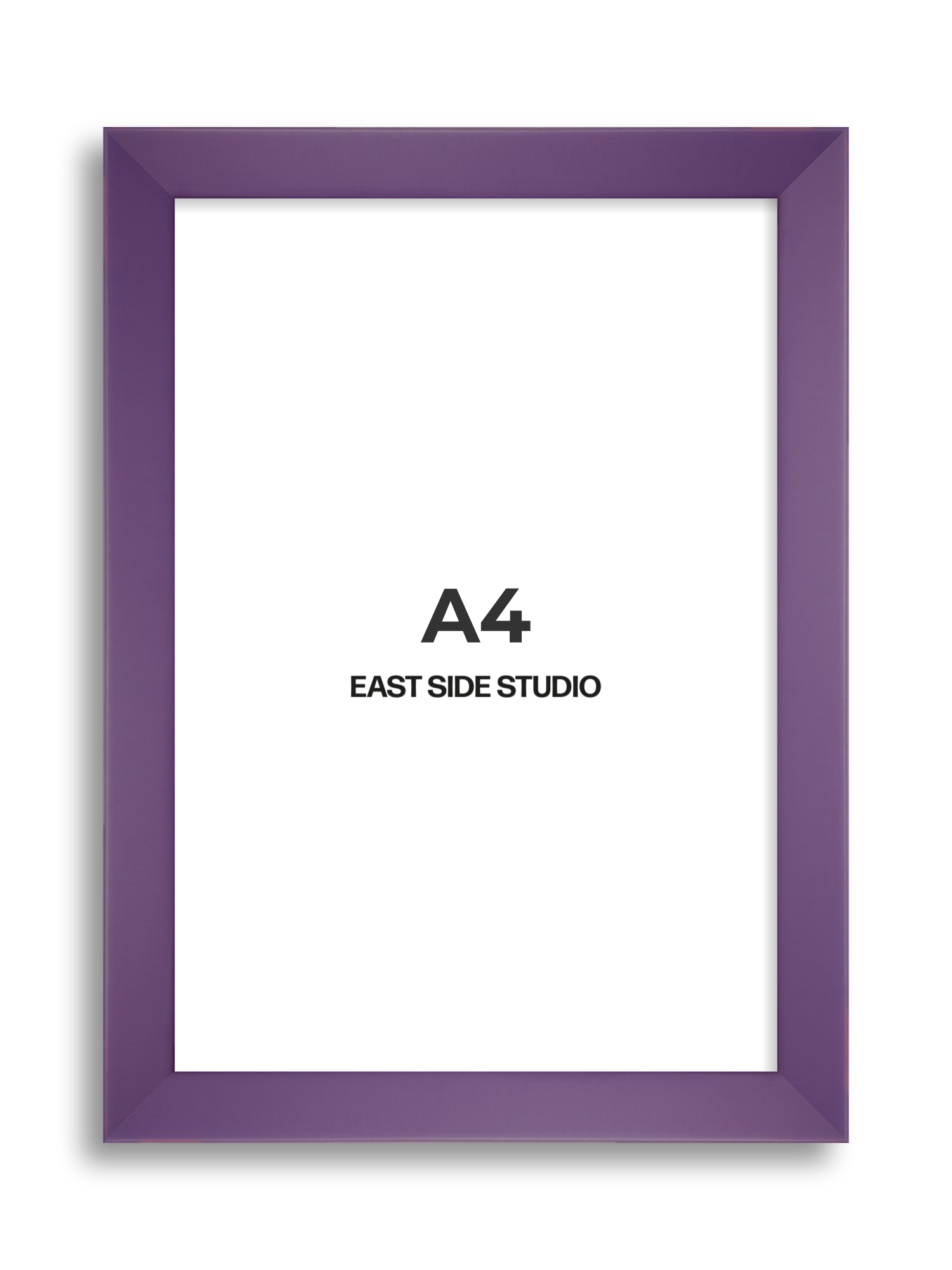 Deep Lilac A4 picture frame