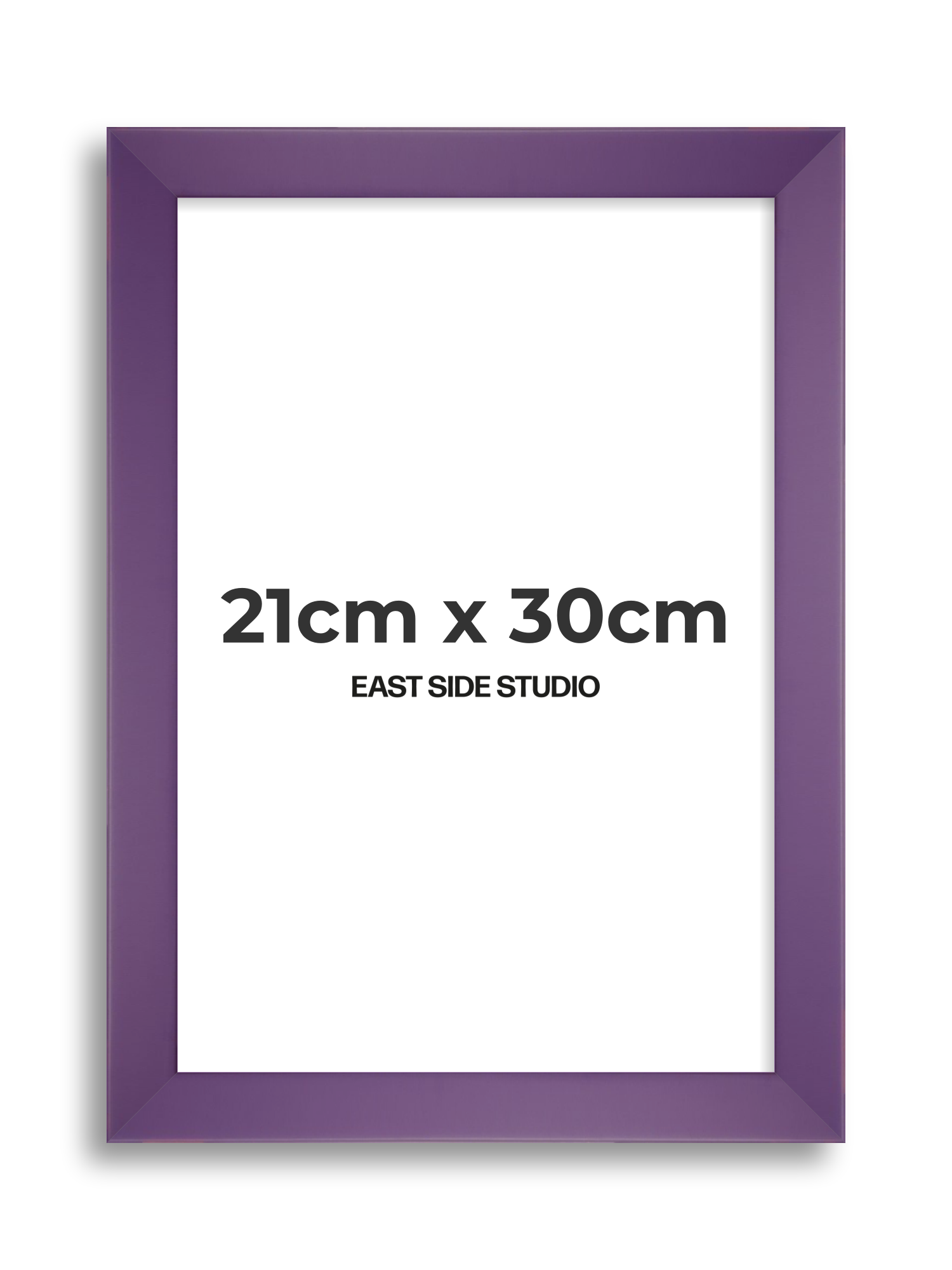 Deep Lilac 21cm x 30cm picture frame
