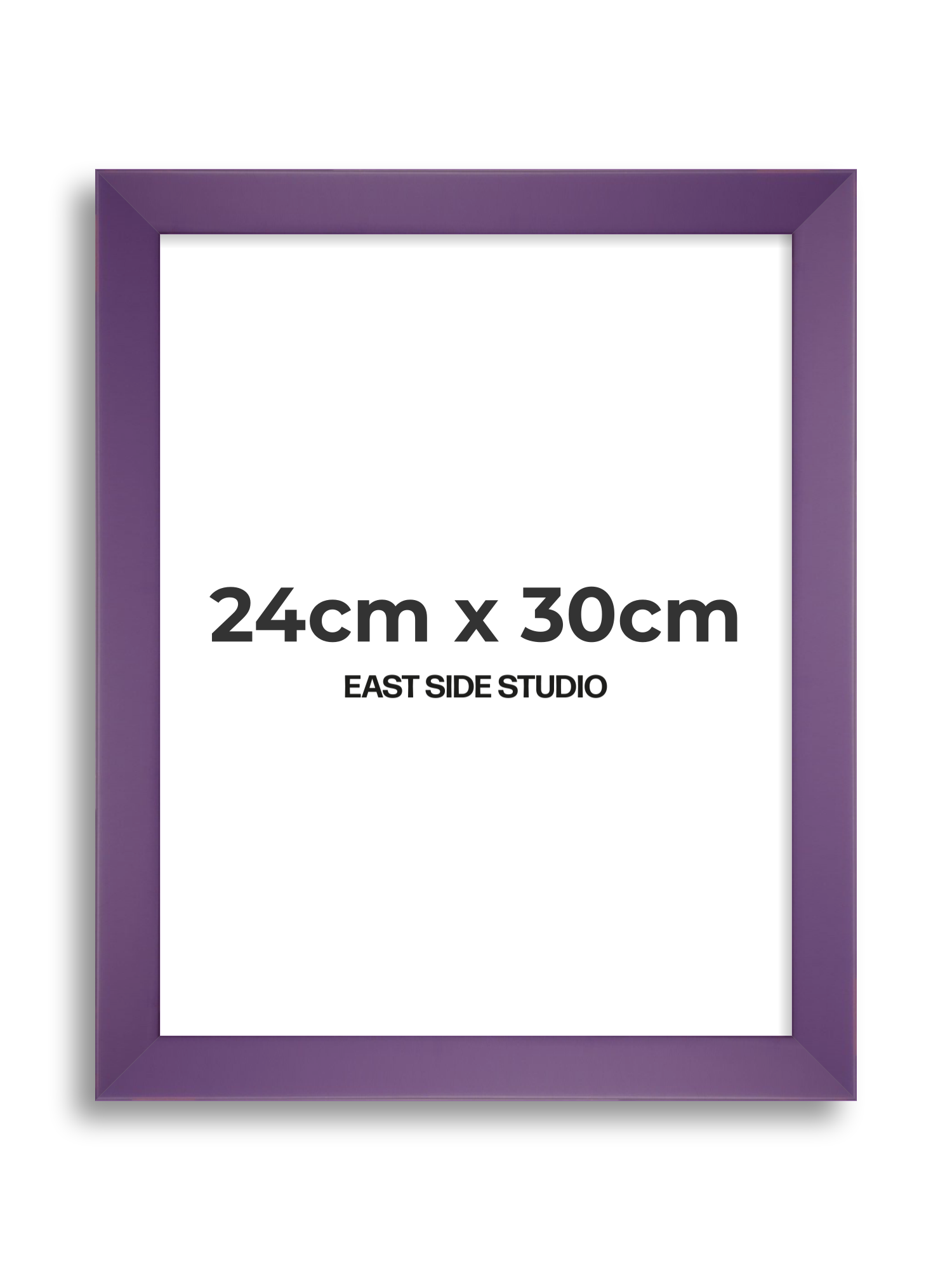 Deep Lilac 24cm x 30cm picture frame