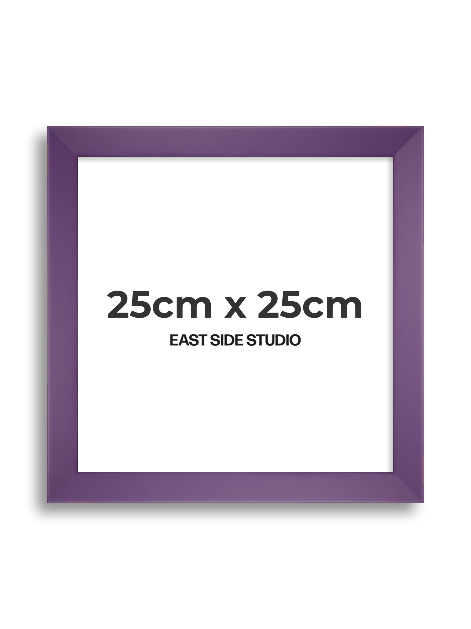 Deep Lilac 25cm x 25cm picture frame