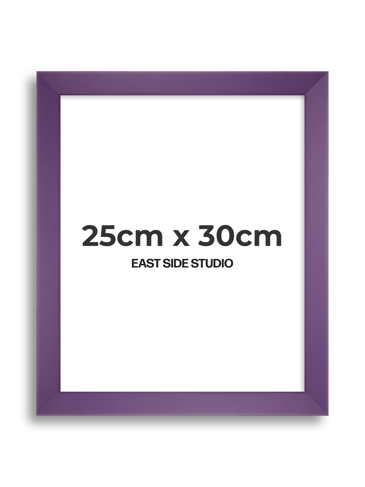 Deep Lilac 25cm x 30cm picture frame