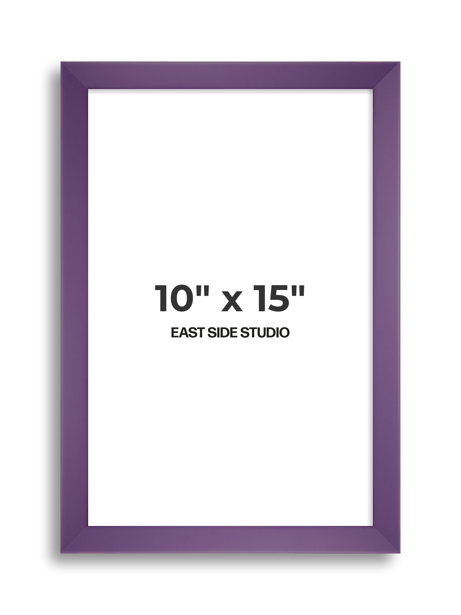 Deep Lilac 10" x 15" picture frame