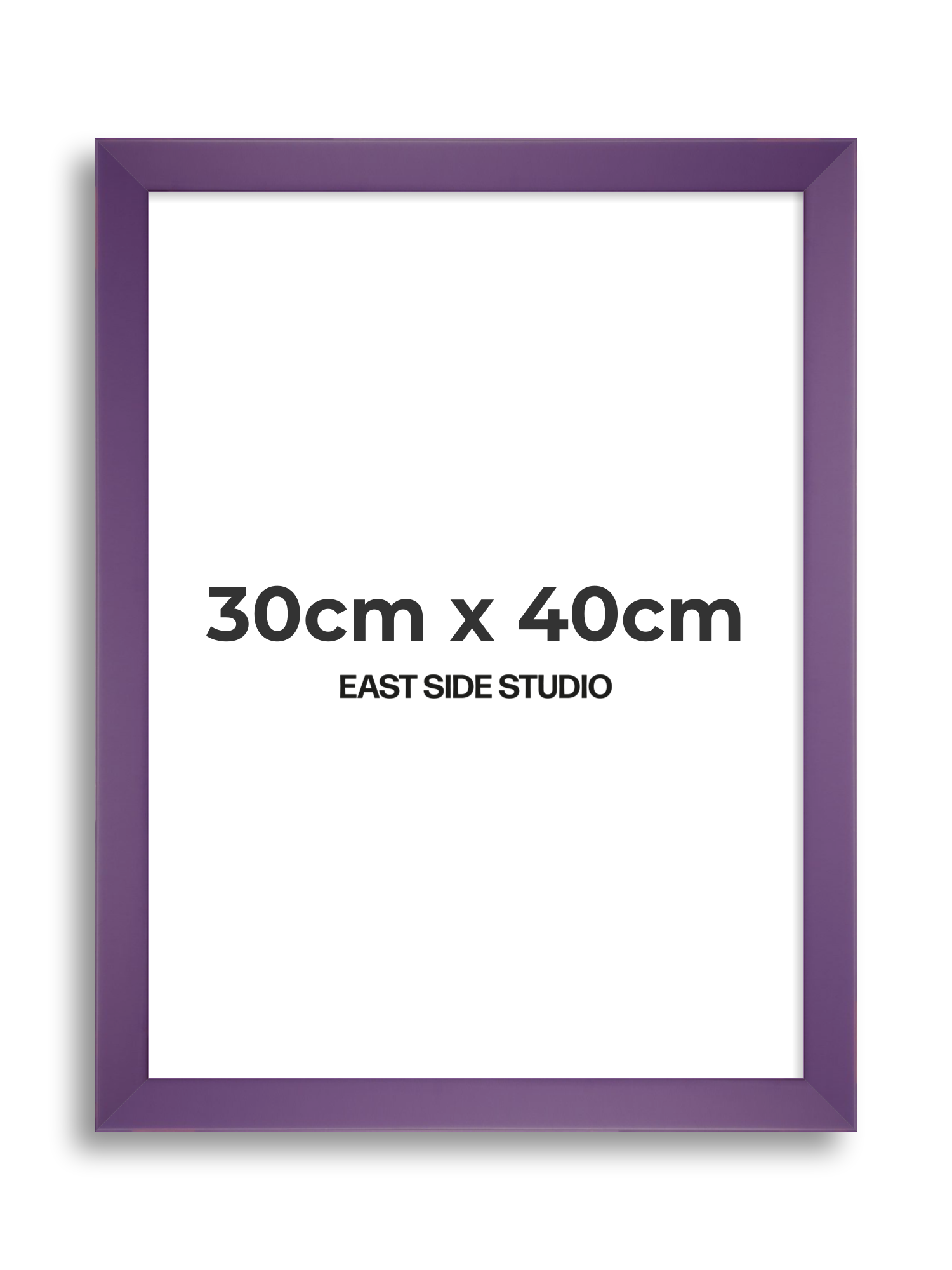 Deep Lilac 30cm x 40cm picture frame
