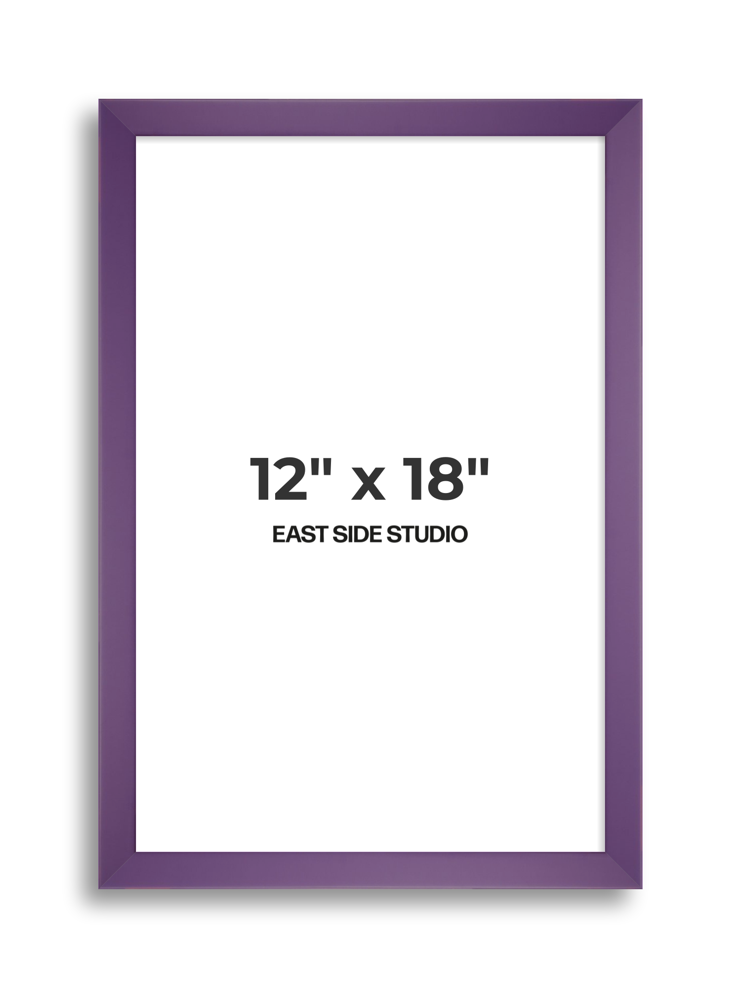 Deep Lilac 12" x 18" picture frame