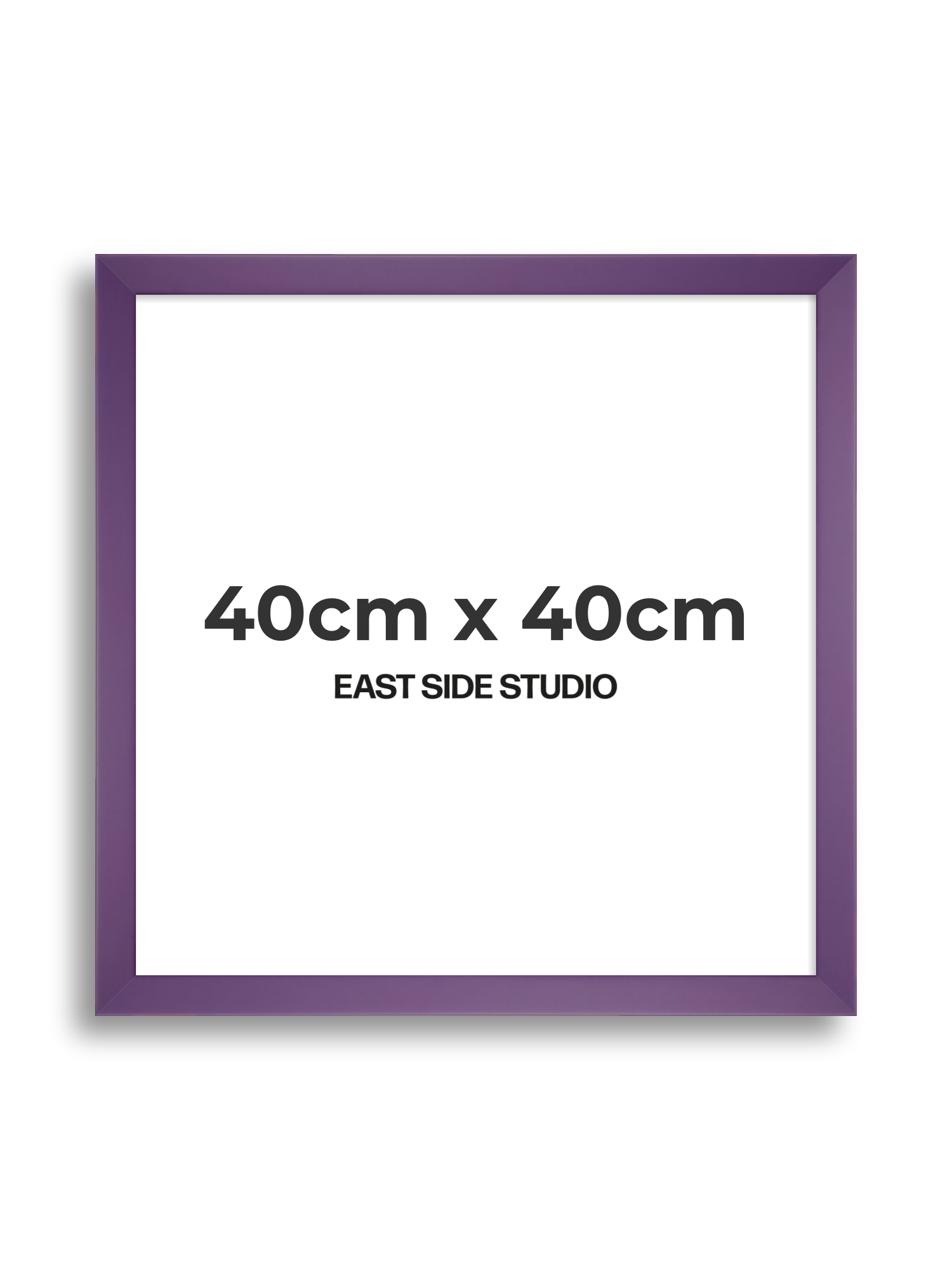 Deep Lilac 40cm x 40cm picture frame