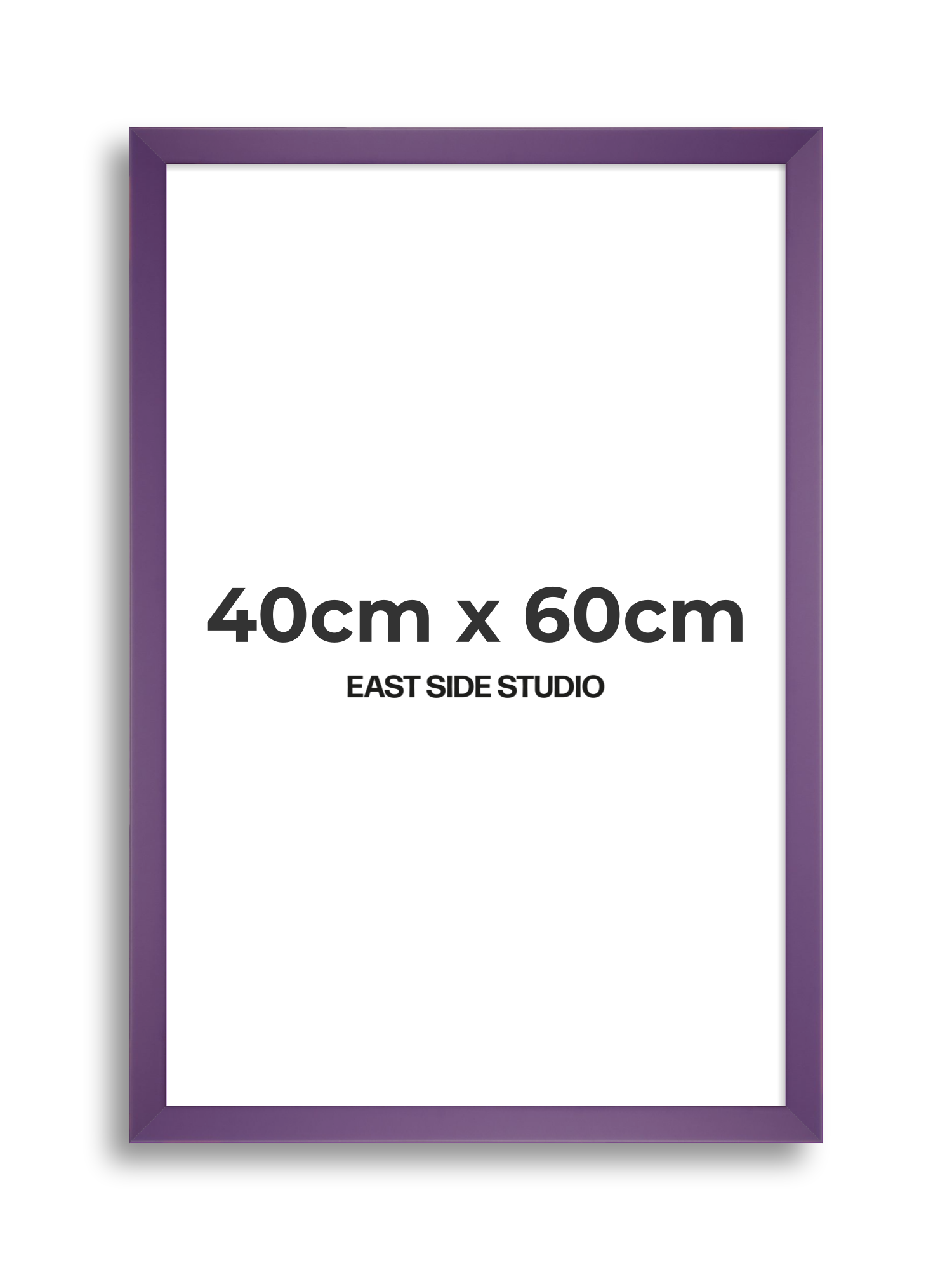 Deep Lilac 40cm x 60cm picture frame