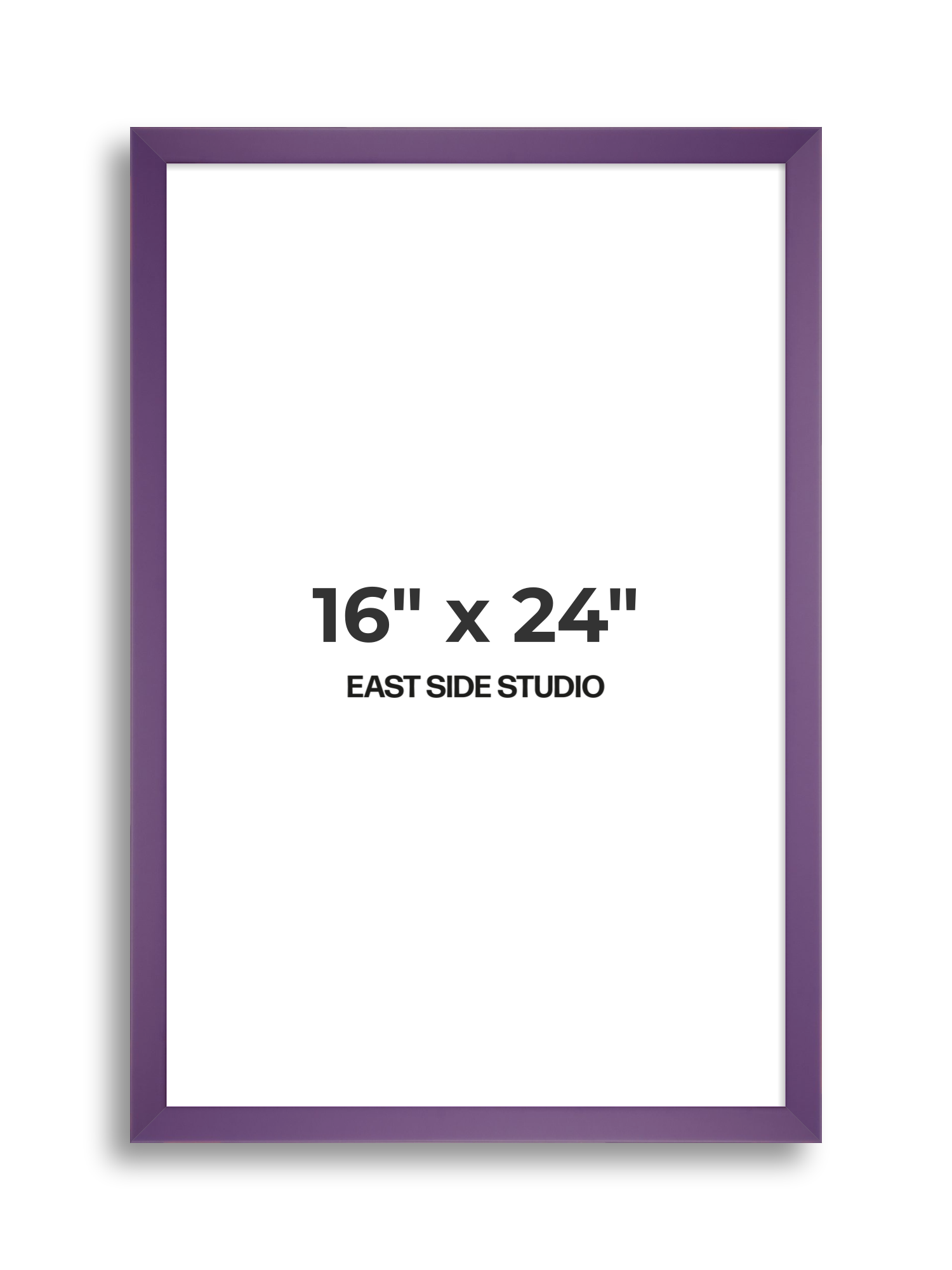 Deep Lilac 16" x 24" picture frame