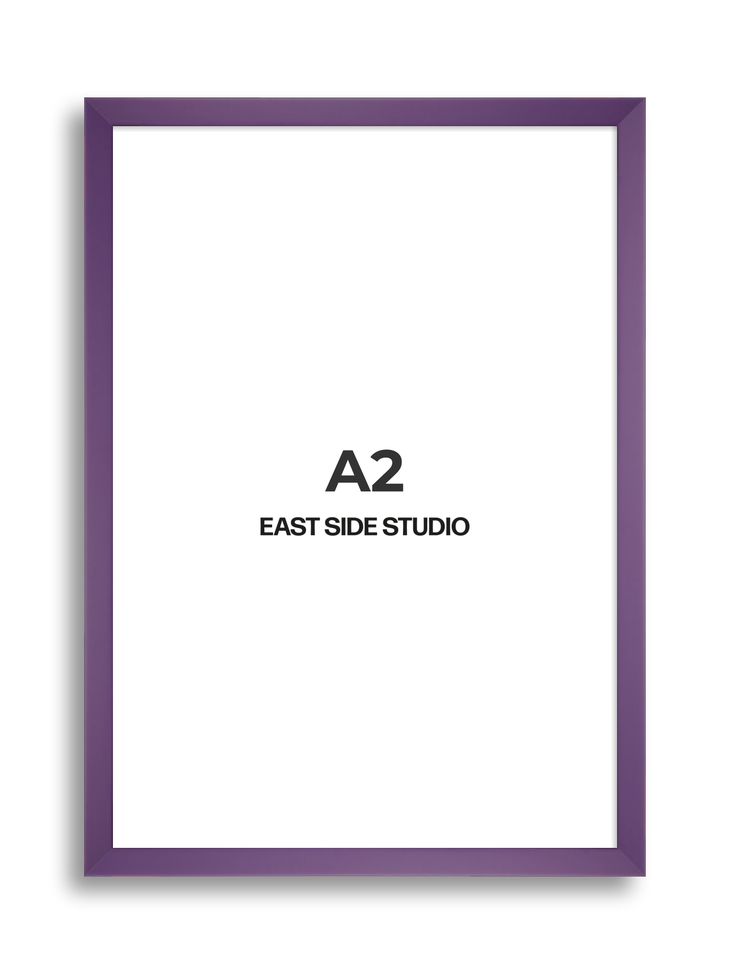 Deep Lilac A2 picture frame