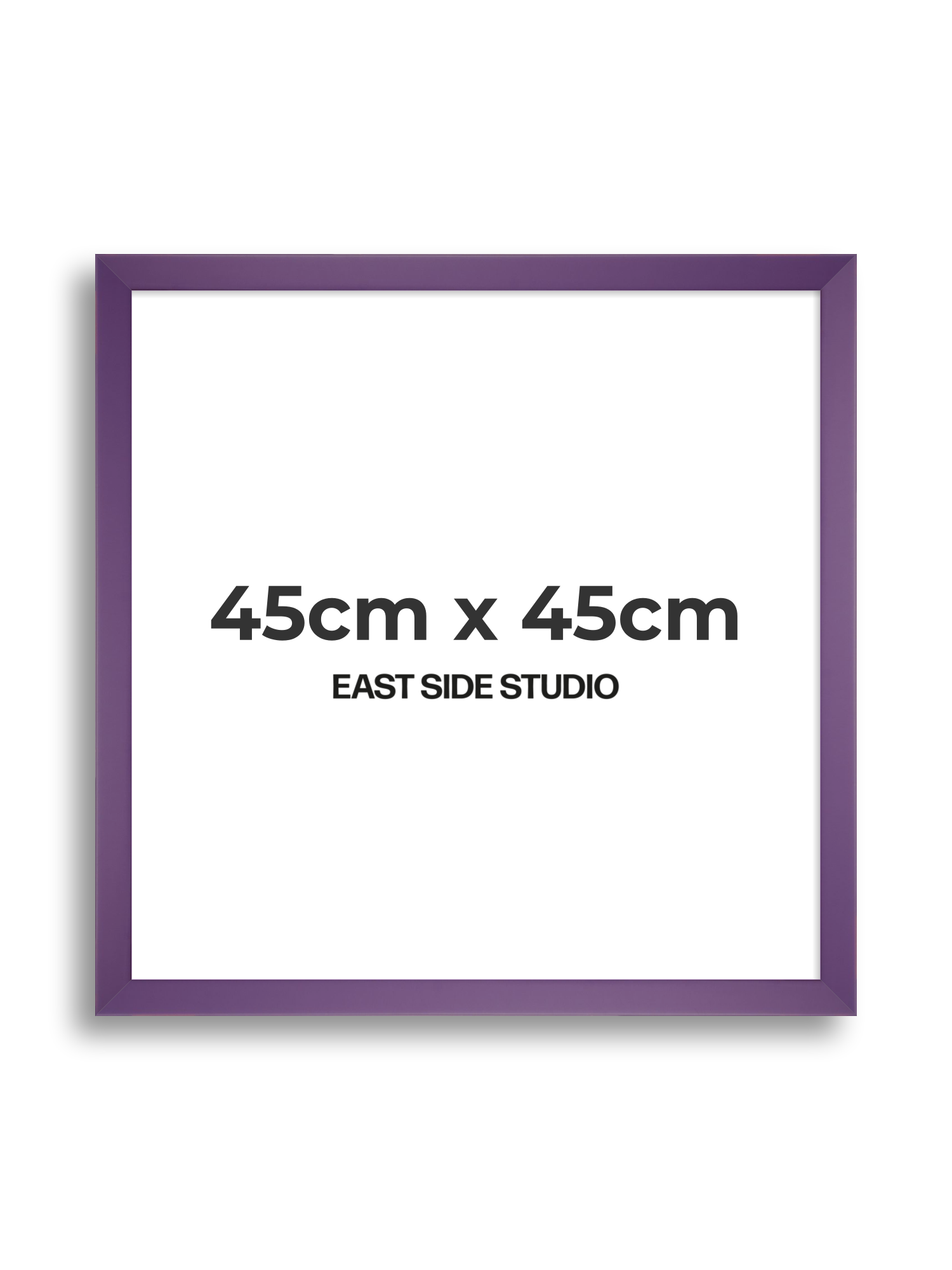 Deep Lilac 45cm x 45cm picture frame