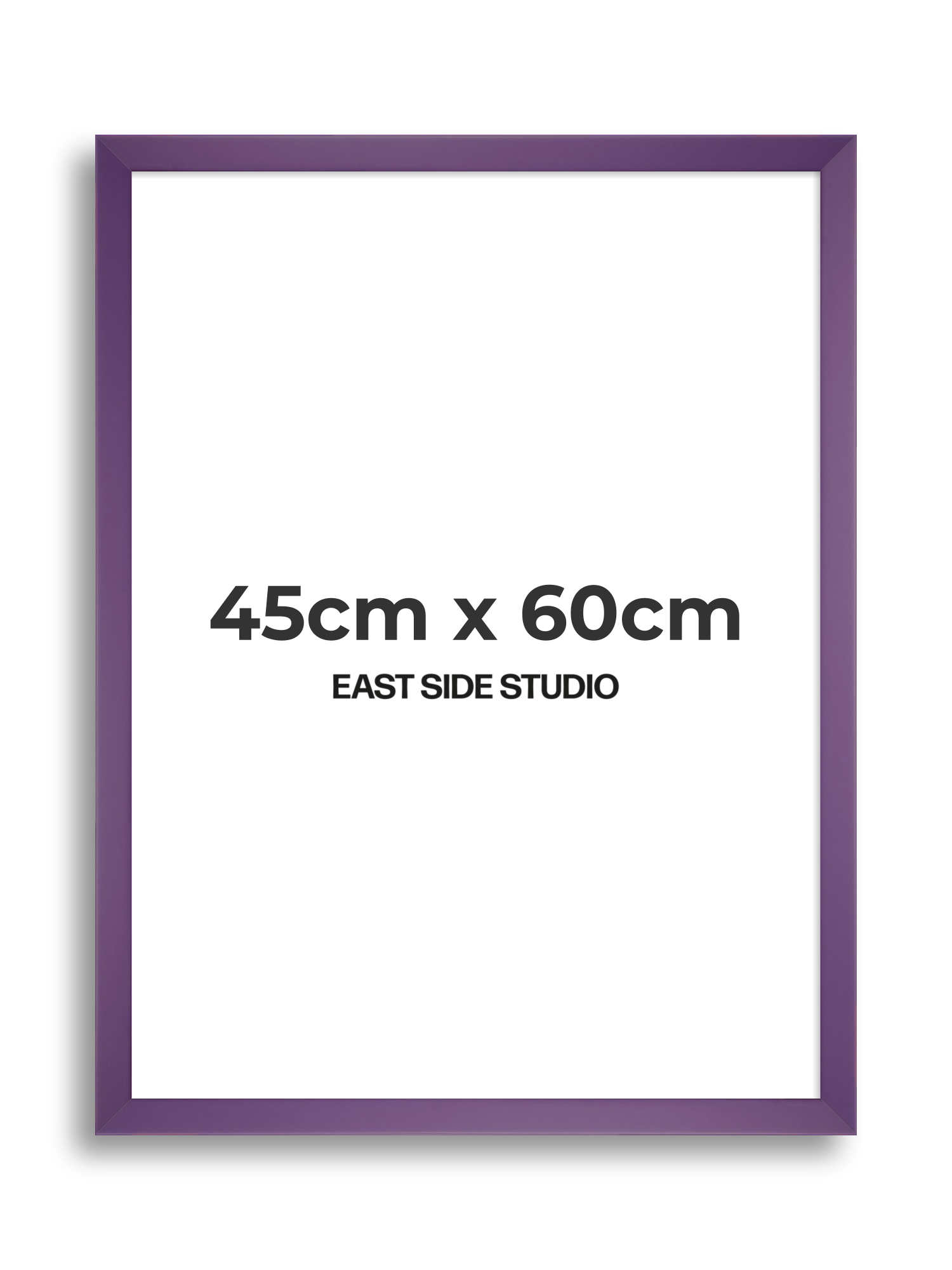 Deep Lilac 45cm x 60cm picture frame