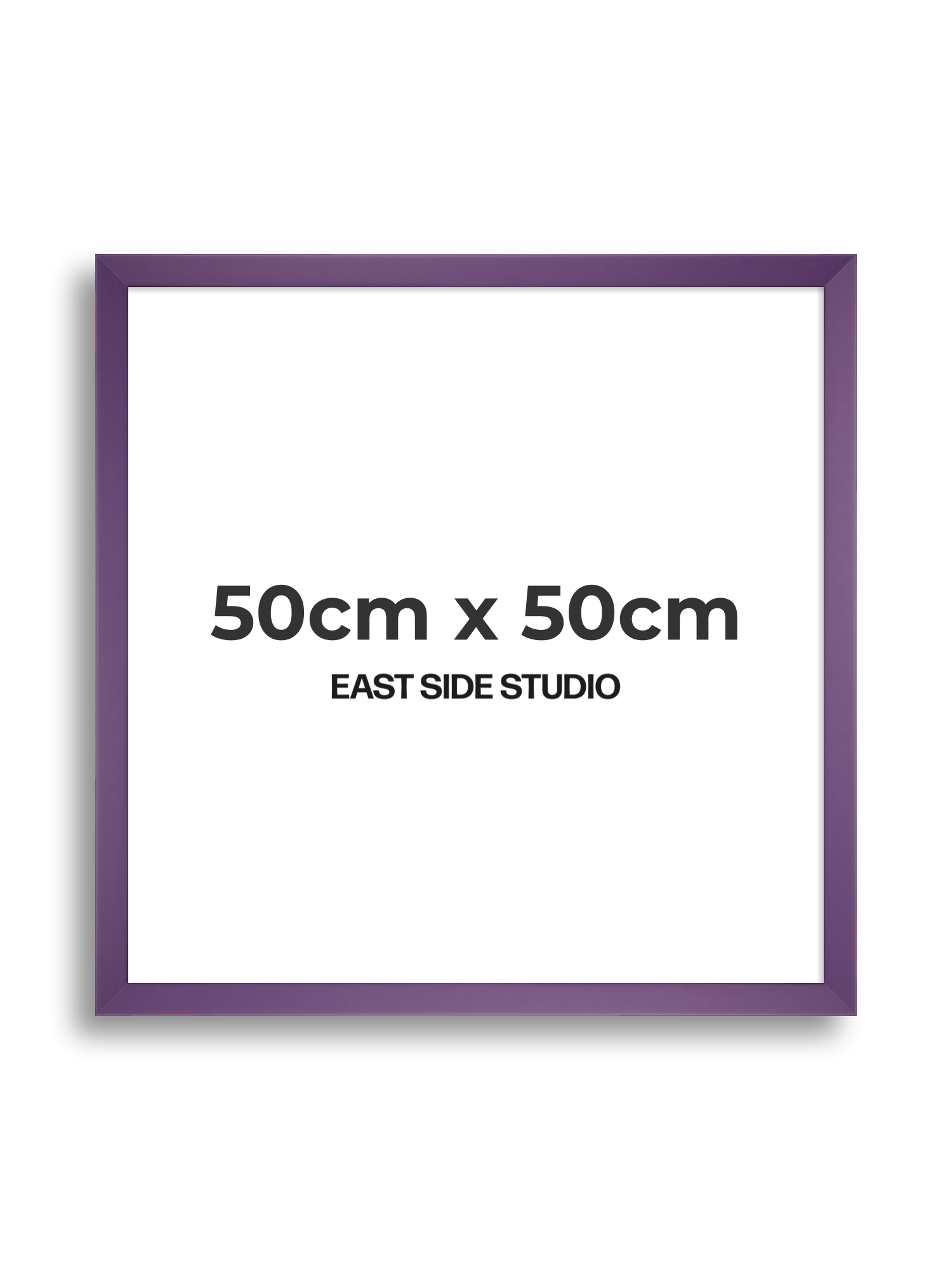 Deep Lilac 50cm x 50cm picture frame