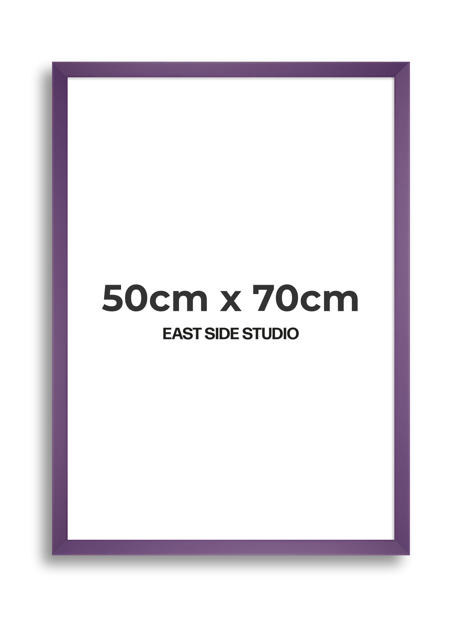 Deep Lilac 50cm x 70cm picture frame