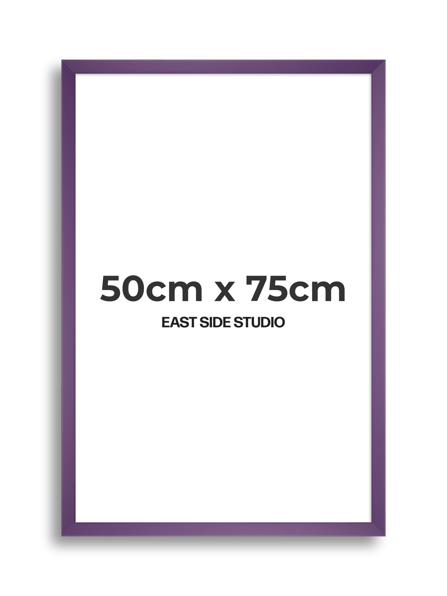 Deep Lilac 50cm x 75cm picture frame