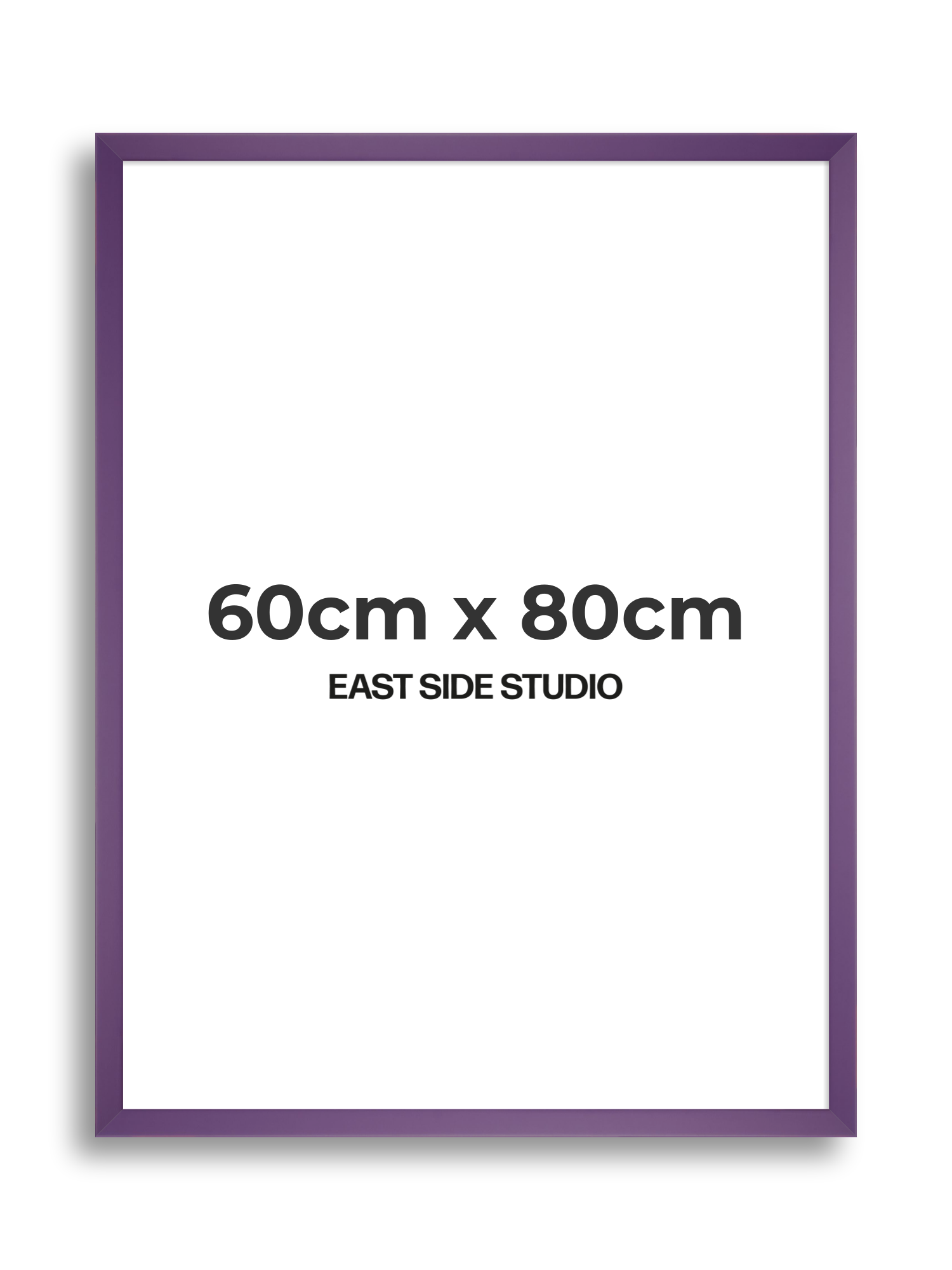 Deep Lilac 60cm x 80cm picture frame