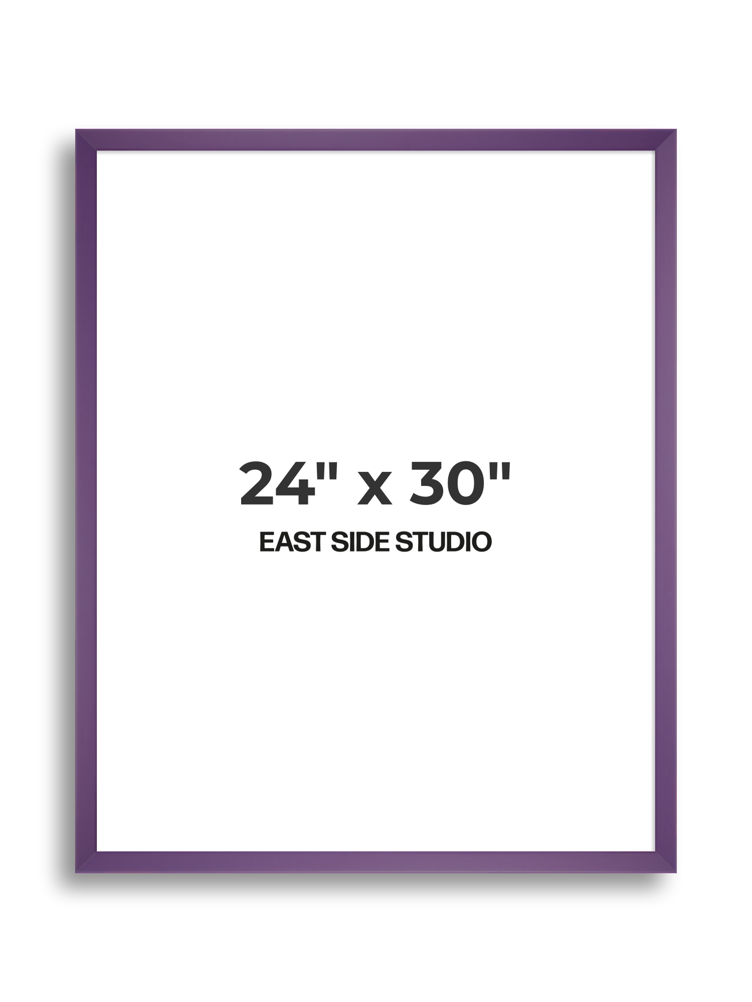 Deep Lilac 24" x 30" picture frame