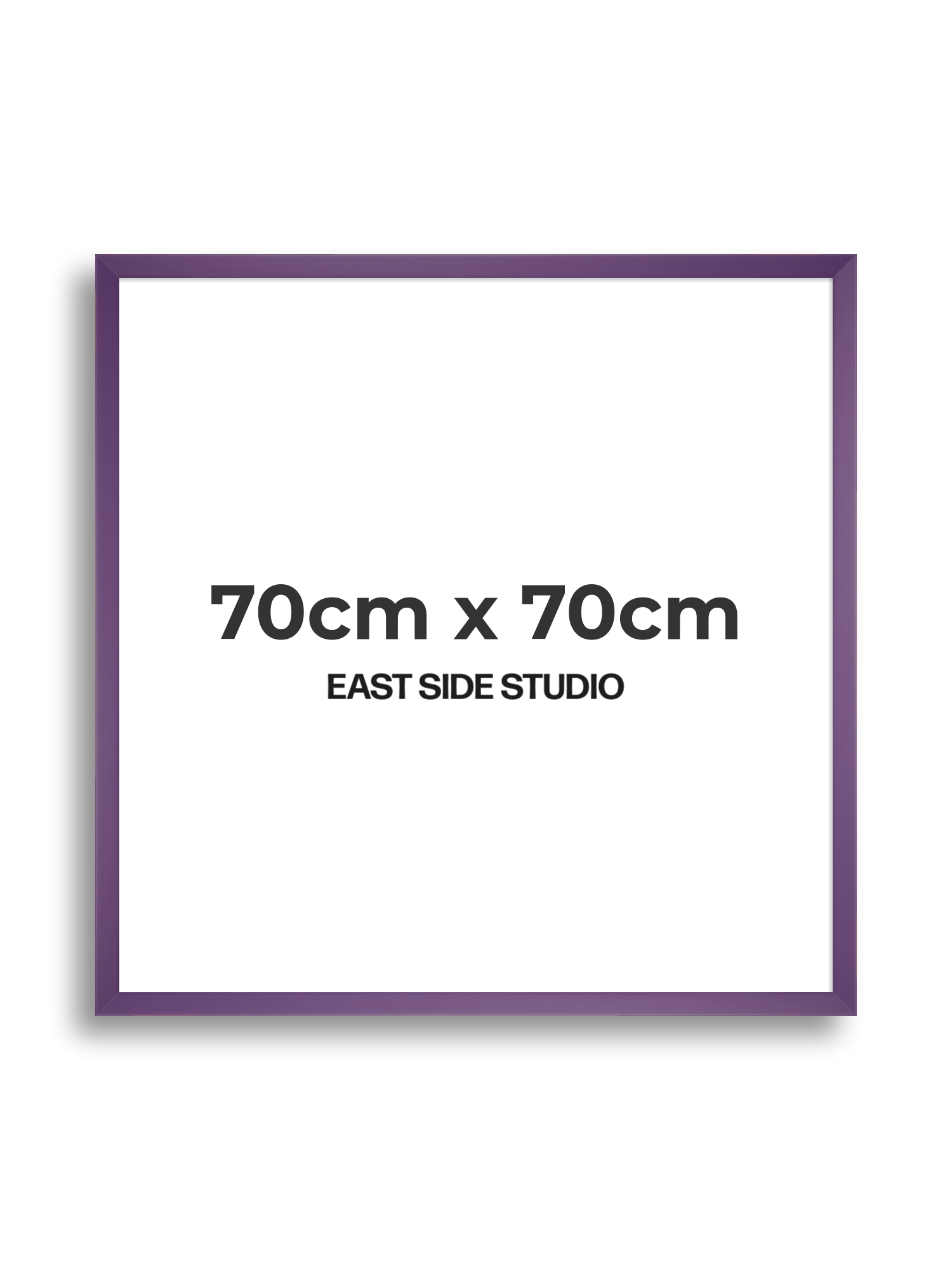 Deep Lilac 70cm x 70cm picture frame
