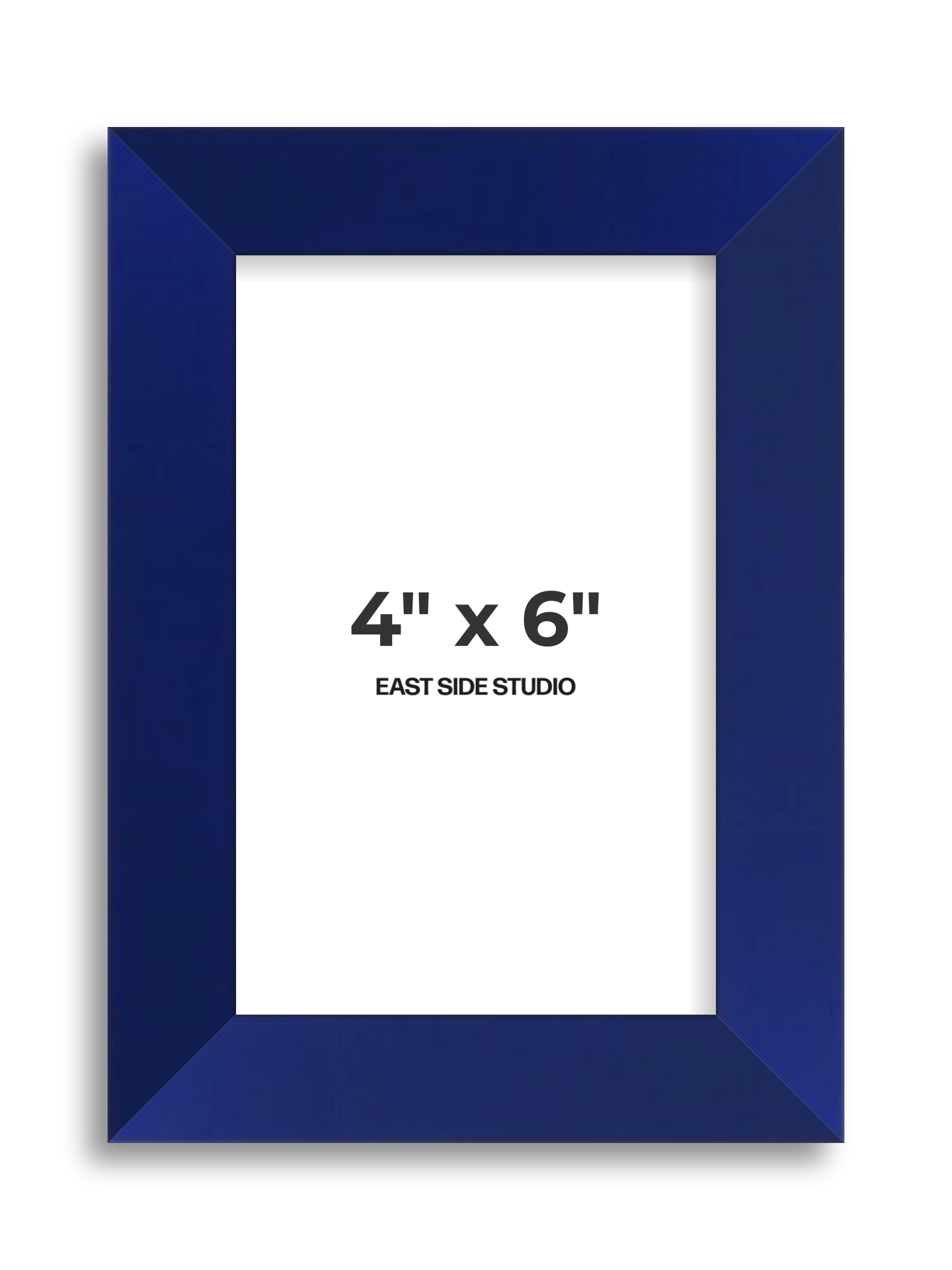 Cobalt Blue 4" x 6" picture frame