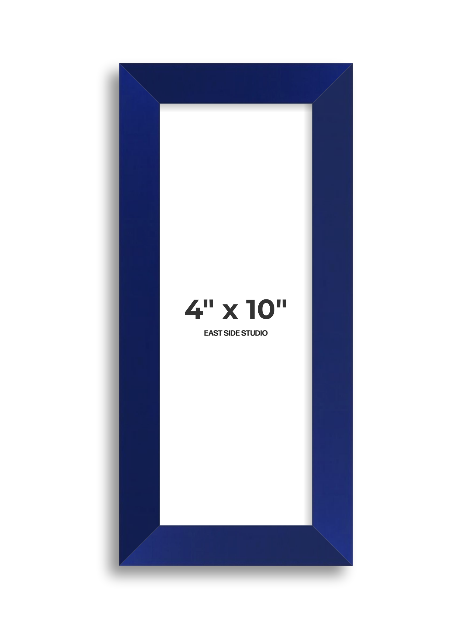 Cobalt Blue 4" x 10" picture frame
