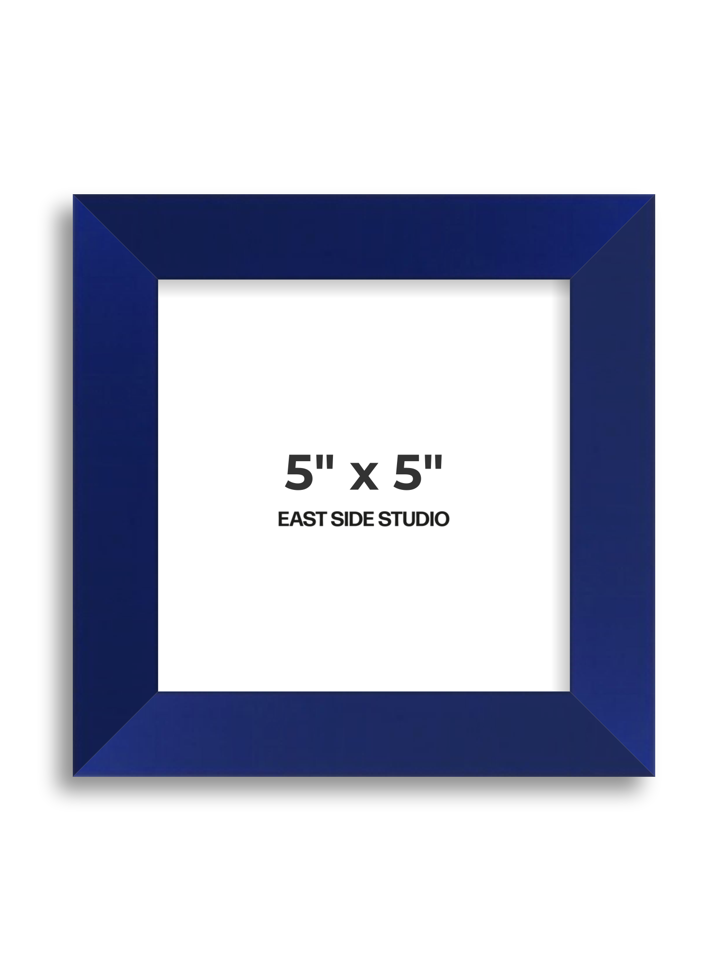 Cobalt Blue 5" x 5" picture frame