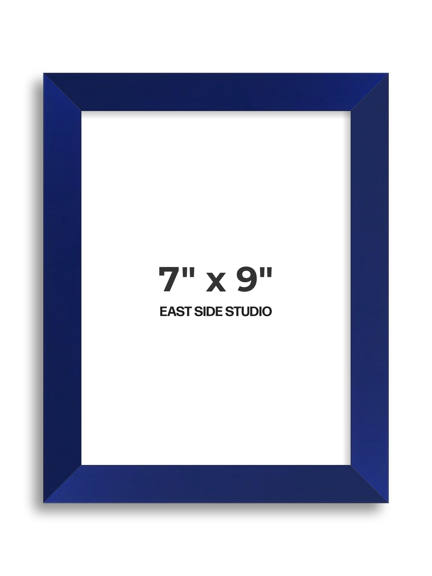Cobalt Blue 7" x 9" picture frame