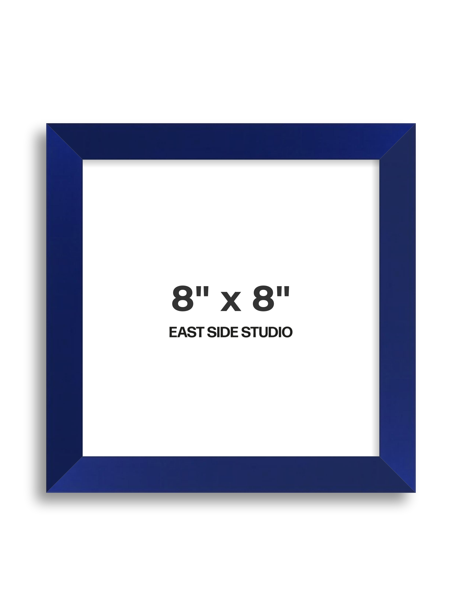 Cobalt Blue 8" x 8" picture frame