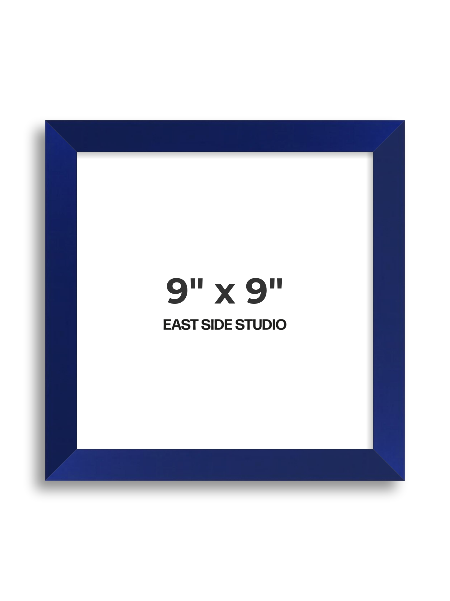 Cobalt Blue 9" x 9" picture frame