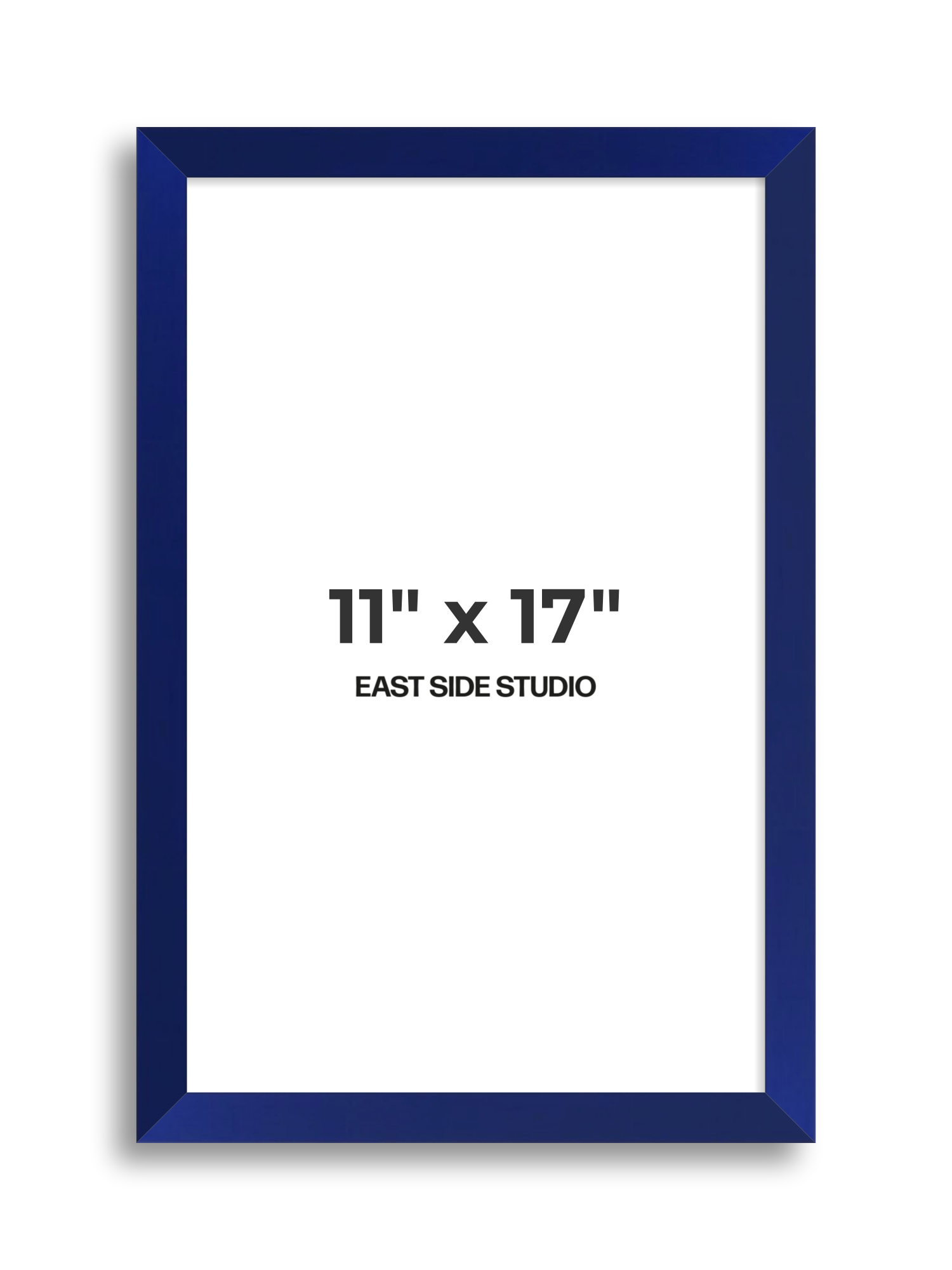 Cobalt Blue 11" x 17" picture frame
